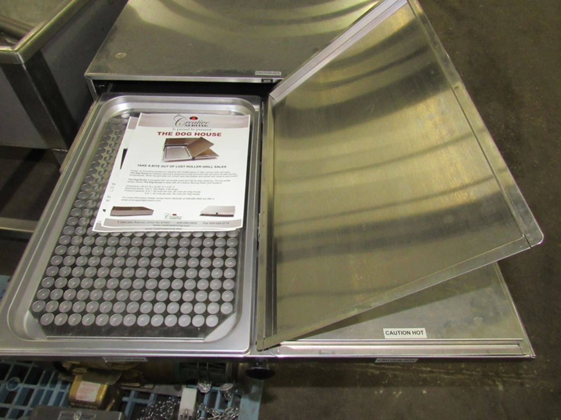 Creative Serving Mdl. DH200 "Dog House" Hold & Heat Roller Grill at Safe Serving Temps, 2 drawers, - Image 3 of 3