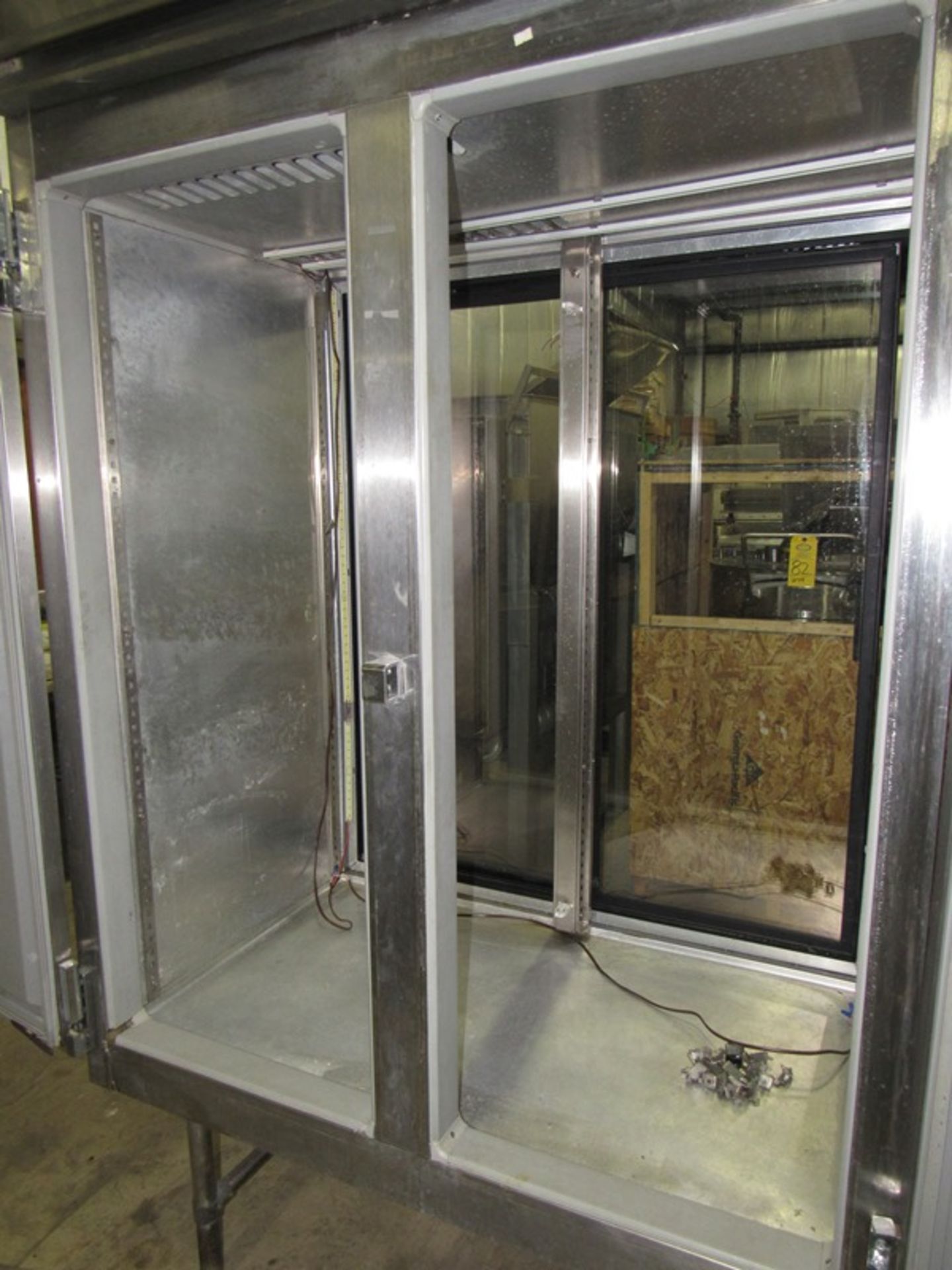 Victory Mdl. DRSA-2D-S7 Pass Through Display Refrigerator, (2) sliding glass front doors, 23 1/2" - Image 3 of 6