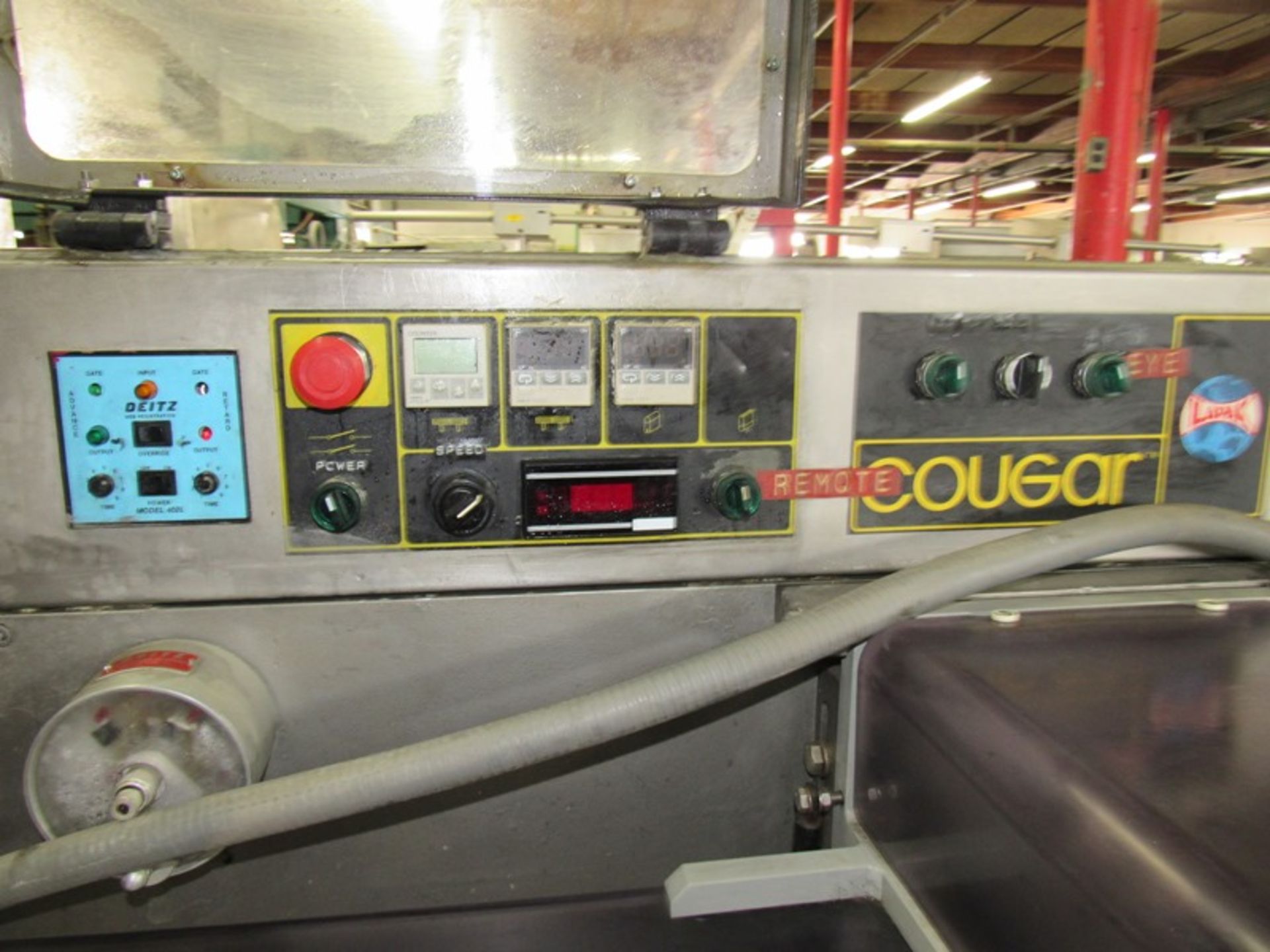 Ilapak Cougar Model Uno Flow Wrapper Ser. #105, 230 Volts, 3 phase. Everything Must Be Paid by 6/7 - Image 9 of 13