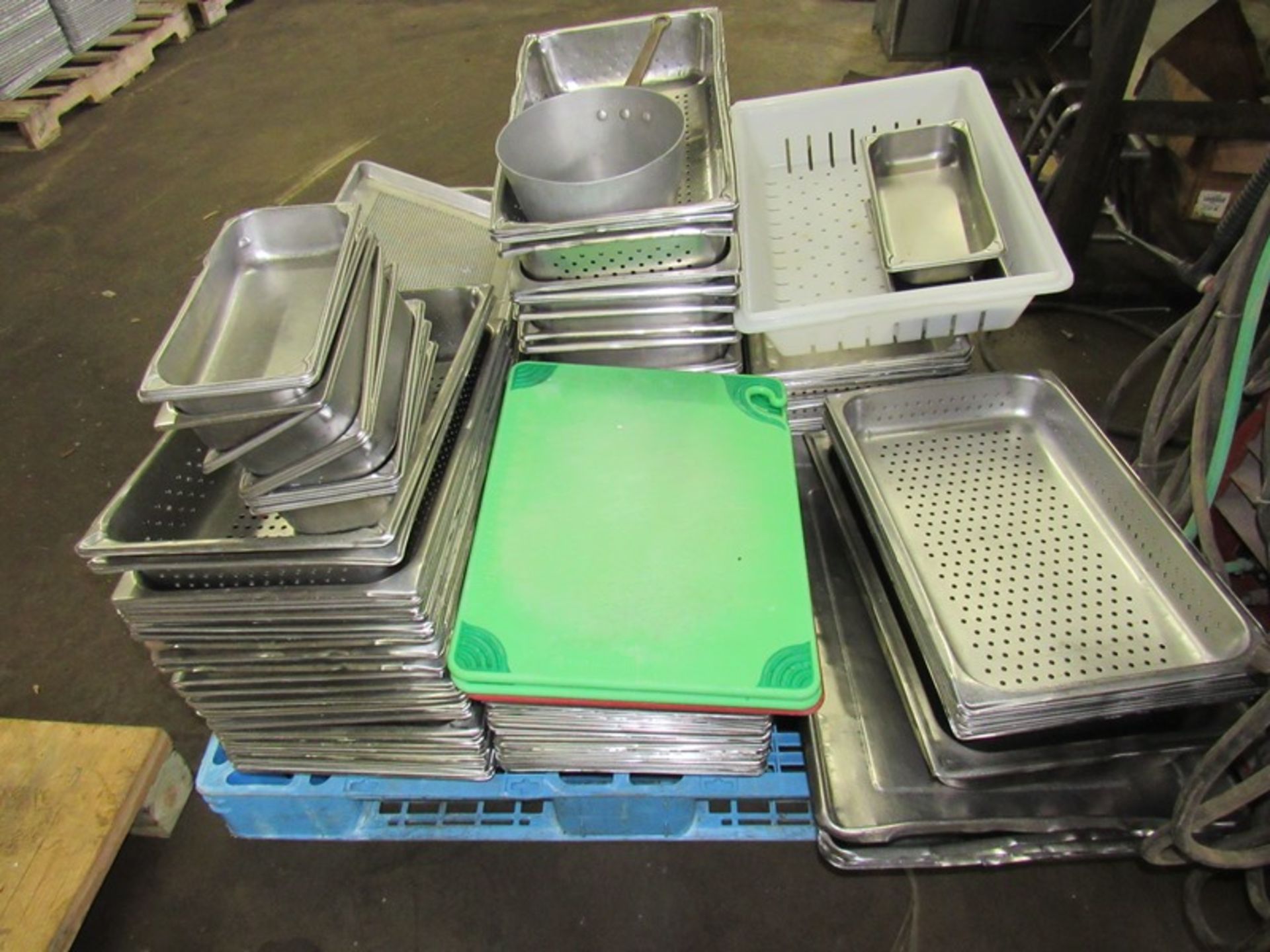 Lot of Stainless Steel Perforated Pans, Cutting Boards, etc. Everything Must Be Paid For By 6/7/19. - Image 2 of 2