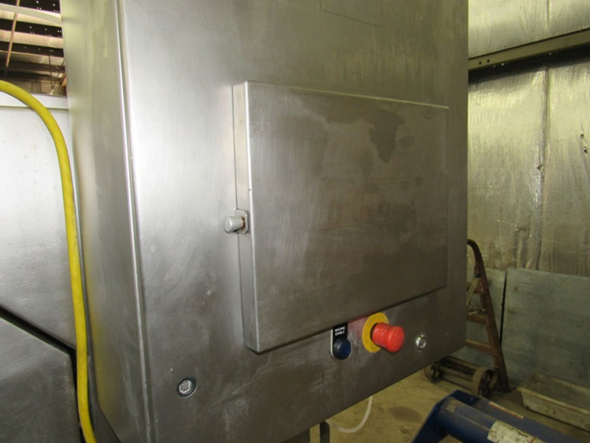 Grote Mdl. 604E Pendulum Slicer/Applicator, touchscreen controls, w/36" Long X 1" Dia.. feed tub,, s - Image 7 of 9