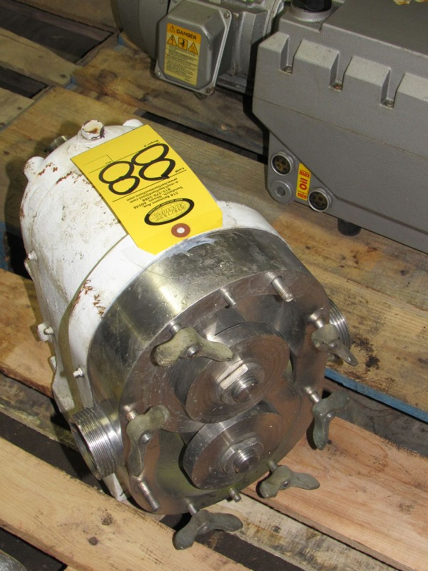 Positive Displacement Pump, 2" Inlet/outlet, stainless steel rotors. Everything Must Be Paid For By - Image 2 of 2