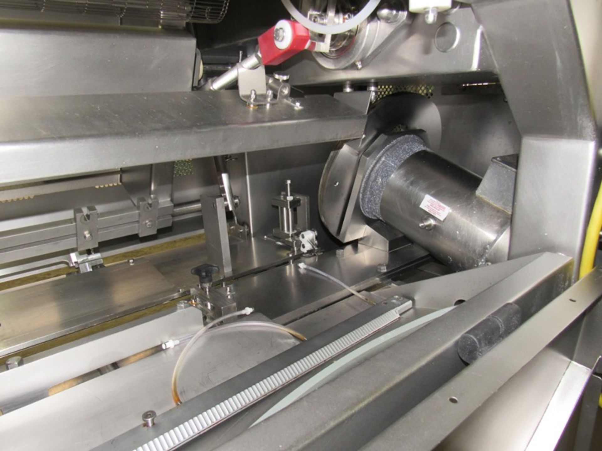 Grote Mdl. 604E Pendulum Slicer/Applicator, touchscreen controls, w/36" Long X 1" Dia.. feed tub,, s - Image 6 of 9