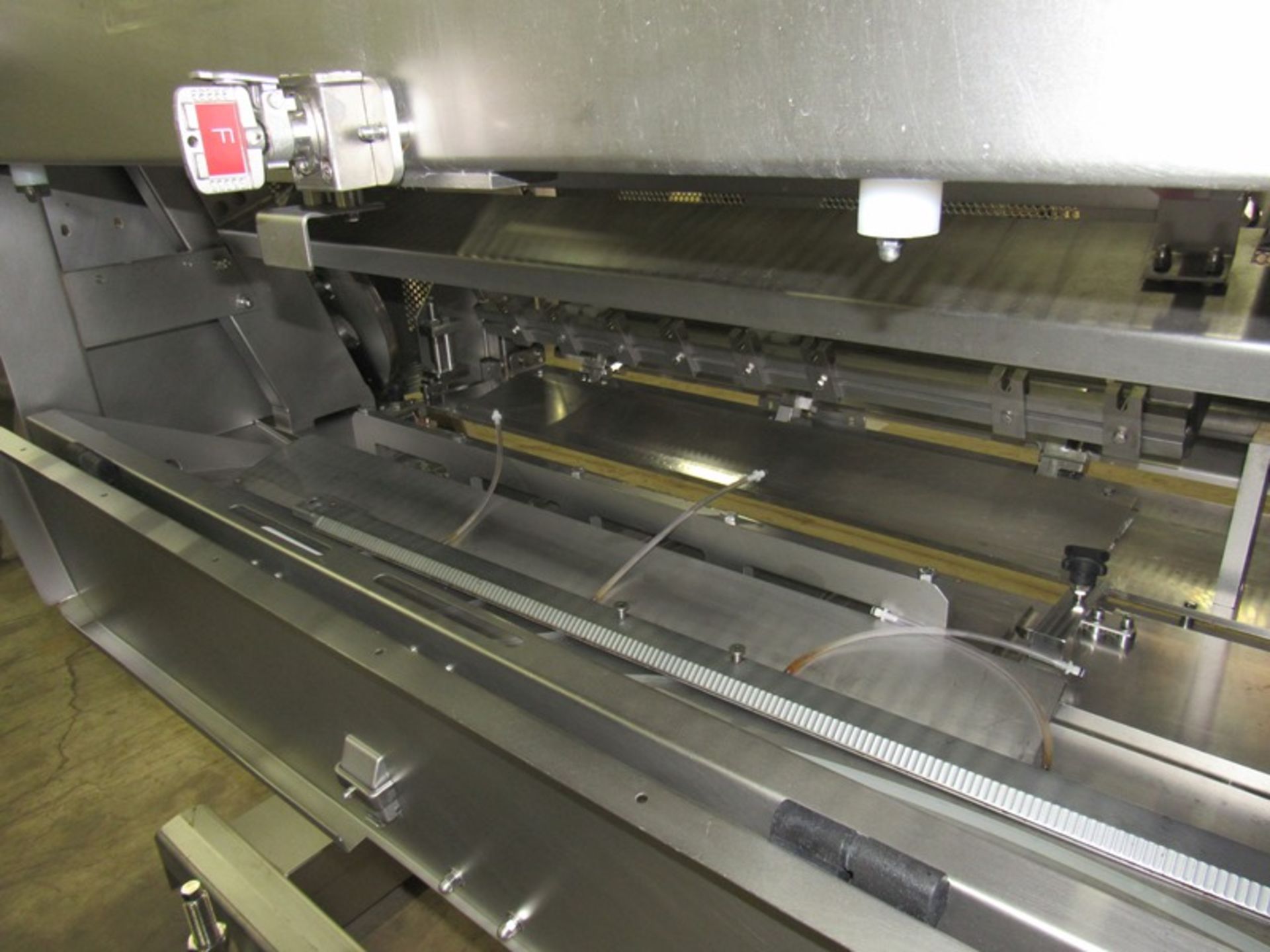 Grote Mdl. 604E Pendulum Slicer/Applicator, touchscreen controls, w/36" Long X 1" Dia.. feed tub,, s - Image 4 of 9