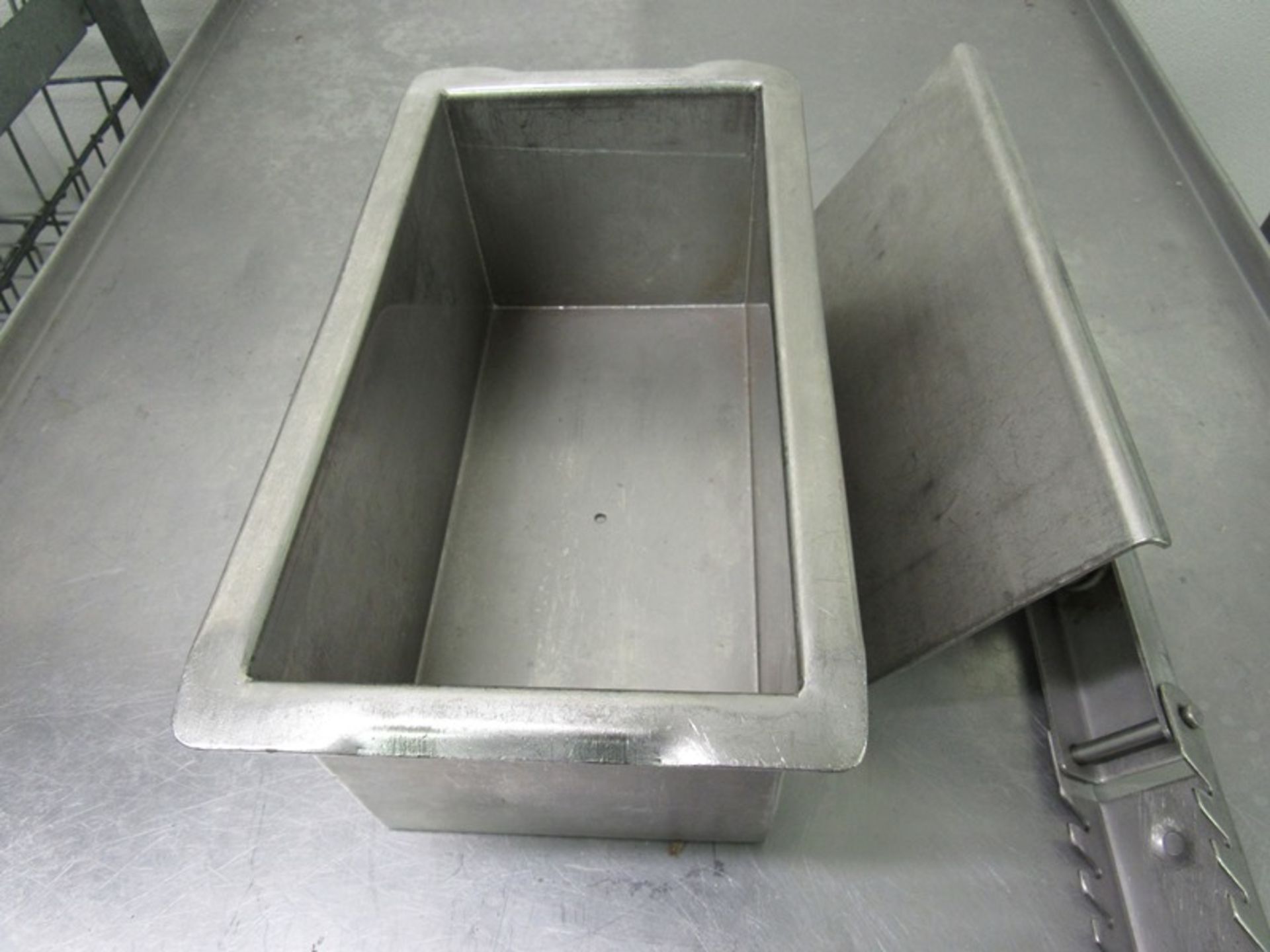 Stainless Steel Molds with spring loaded lids, 5 1/2" W X 11" L X 4 1/2" D (All Funds Must Be Receiv - Image 3 of 5