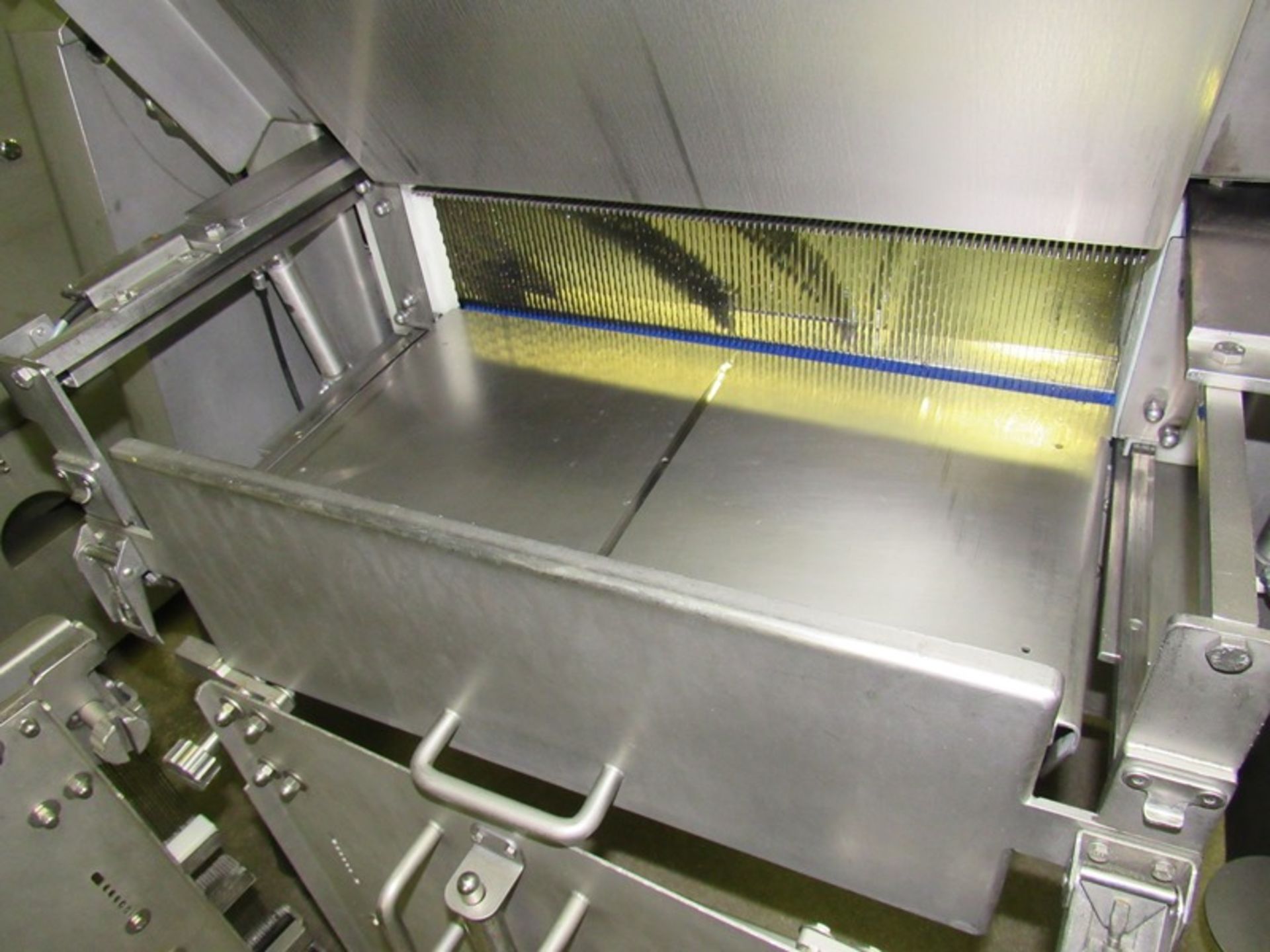 Grasselli Mdl. SL600BI Slicer with (2) harps & parts cart, Ser. #023000/2211, 220 volts, Mfg. 2000 - Image 4 of 7