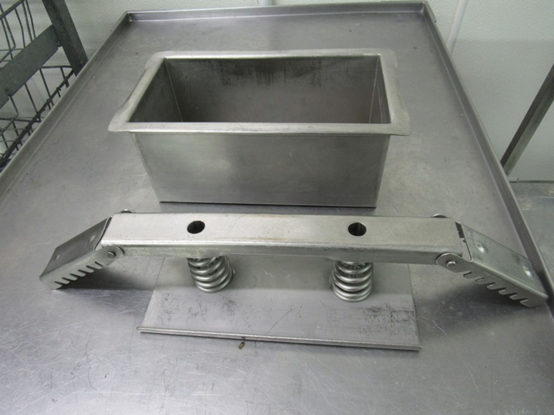 Stainless Steel Molds with spring loaded lids, 5 1/2" W X 11" L X 4 1/2" D (All Funds Must Be Receiv - Image 4 of 5