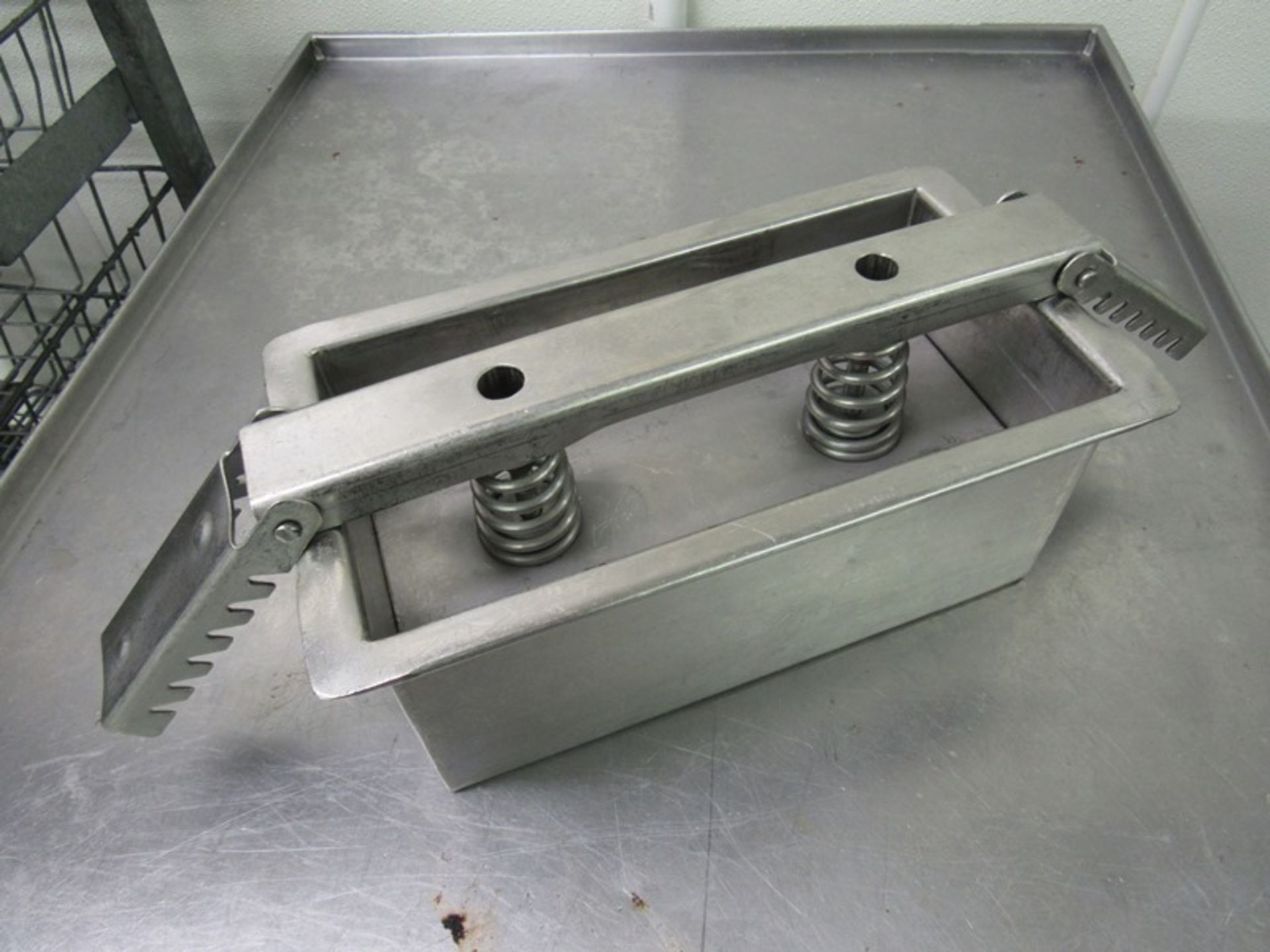 Stainless Steel Molds with spring loaded lids, 5 1/2" W X 11" L X 4 1/2" D (All Funds Must Be Receiv - Image 5 of 5