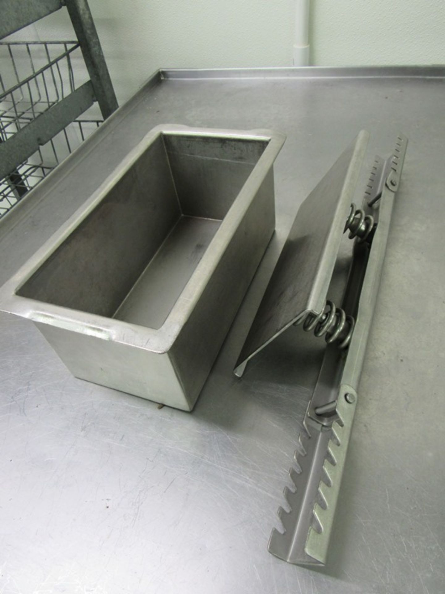 Stainless Steel Molds with spring loaded lids, 5 1/2" W X 11" L X 4 1/2" D (All Funds Must Be Receiv - Image 2 of 5