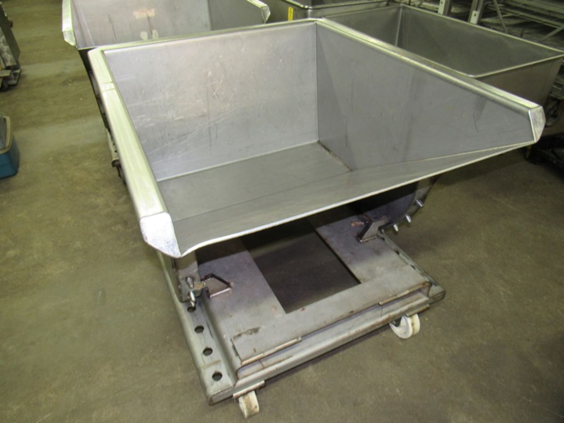 Stainless Steel Tilt Out Dumpster, 3' W X 4' L (All Funds Must Be Received by Friday, August 9th. Ev - Image 2 of 3