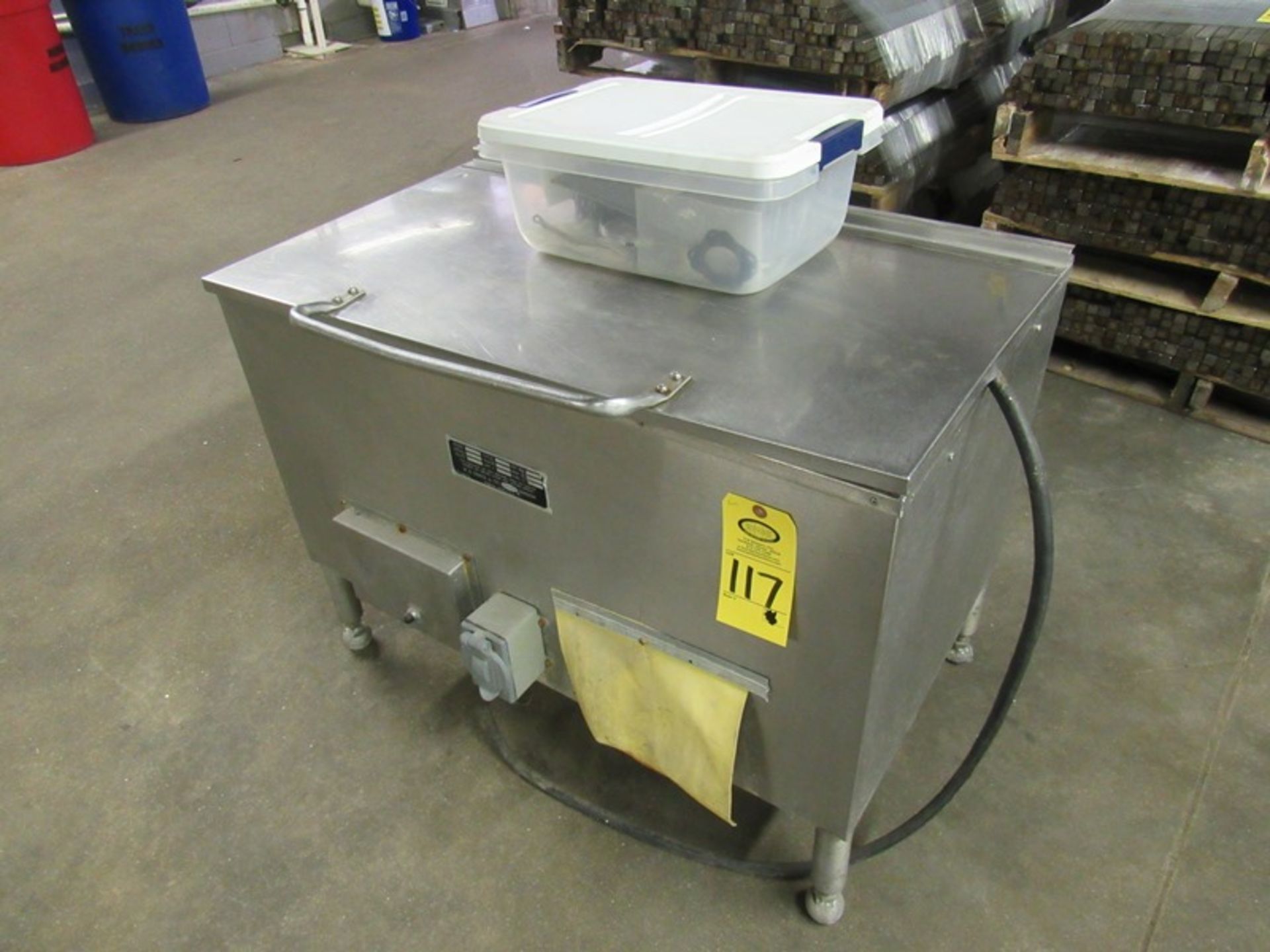 Cryovac Mdl. 6520A Stainless Steel Dip Tank, 24" W X 36" L X 17" D, Ser. #4-76484