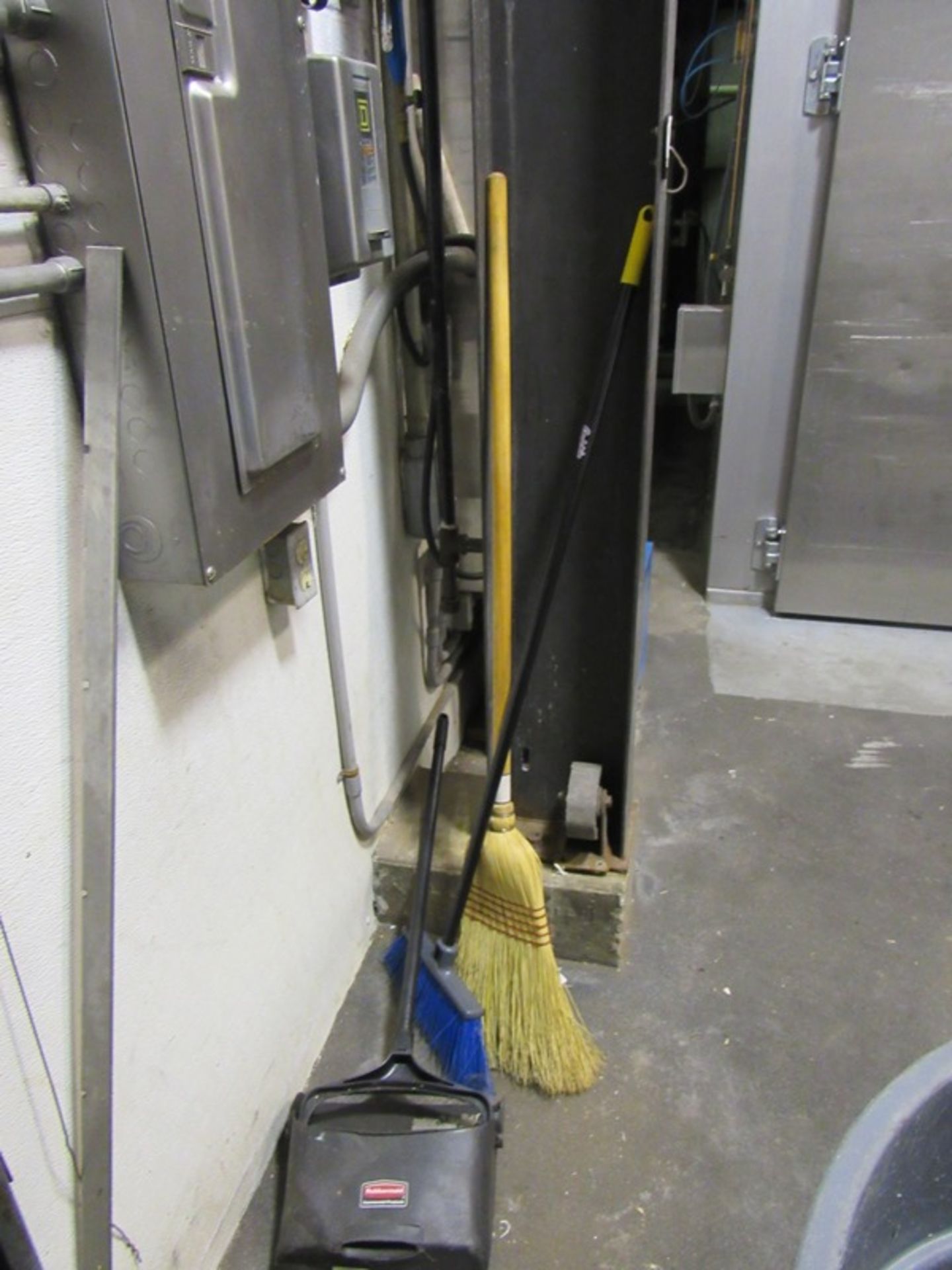 Lot of Brooms, Mops, Squeegees, Brushes & (1) Bootwash, etc. (All Funds Must Be Received by Friday, - Image 3 of 12