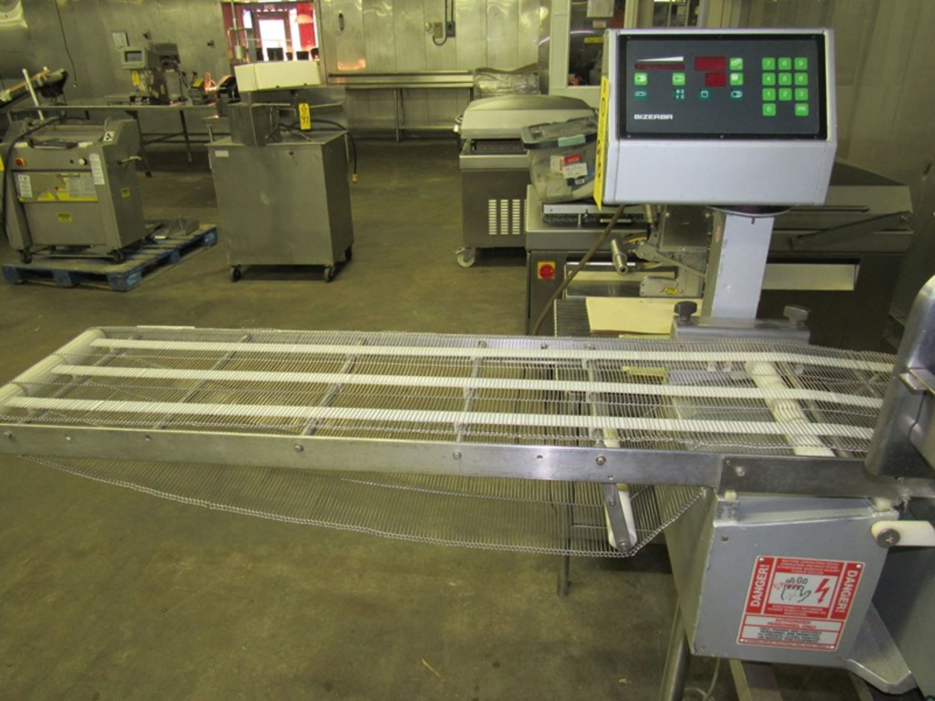 Bizerba Mdl. A330-FB2 Automatic Slicer with digital controls, on cart, 4' L exit conveyor (All Funds - Image 5 of 7