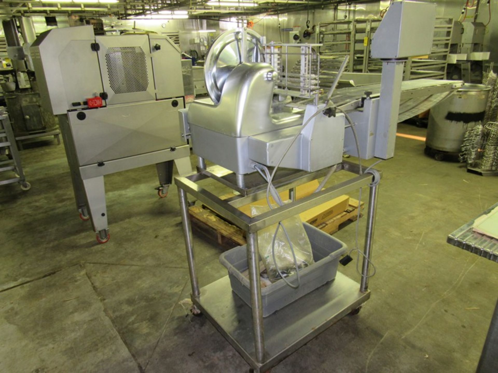 Bizerba Mdl. A330-FB2 Automatic Slicer with digital controls, on cart, 4' L exit conveyor (All Funds - Image 2 of 7