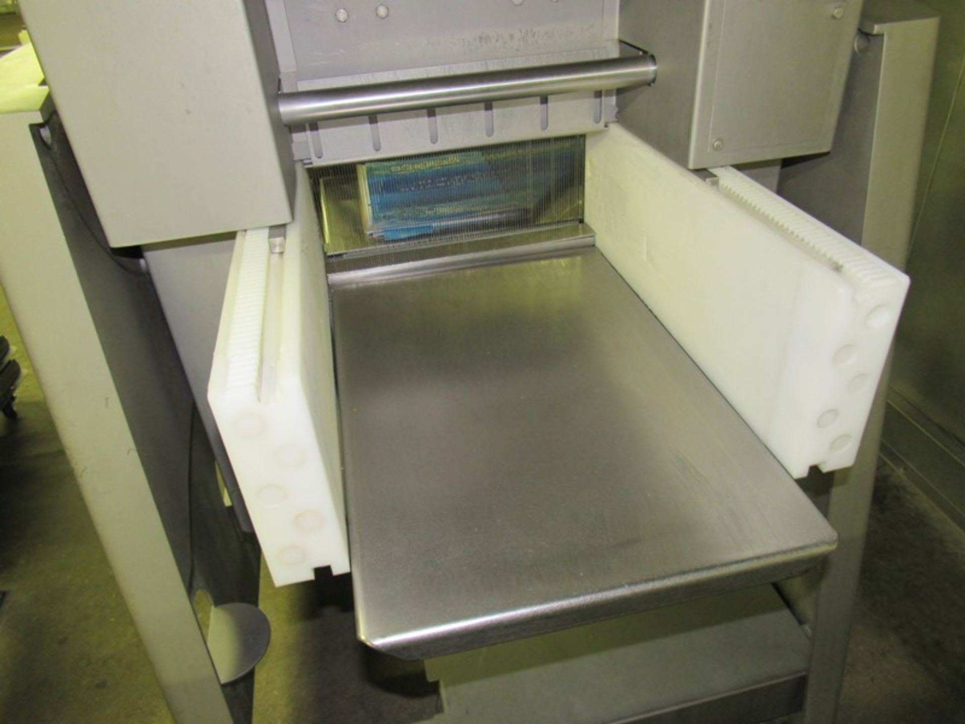 Grasselli Mdl. SL400BI Slicer with (3) sets of harps, parts cart, 220 volts, Mfg. 2000 (All Funds - Image 6 of 7