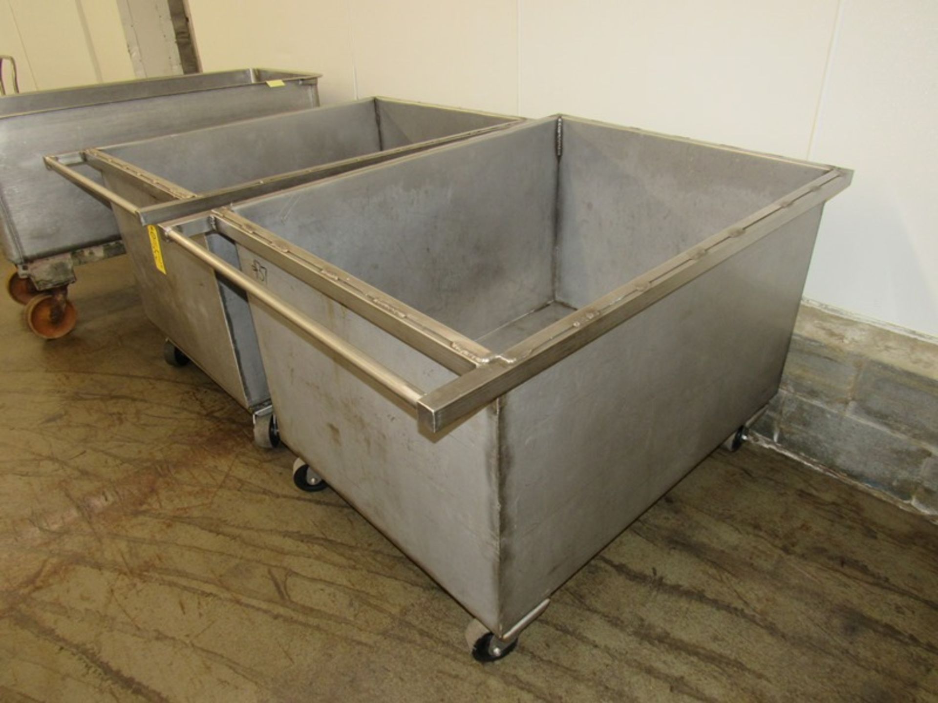 Stainless Steel Portable Vats, 36" W X 48" L X 26" D (All Funds Must Be Received by Friday, August 9 - Image 2 of 3