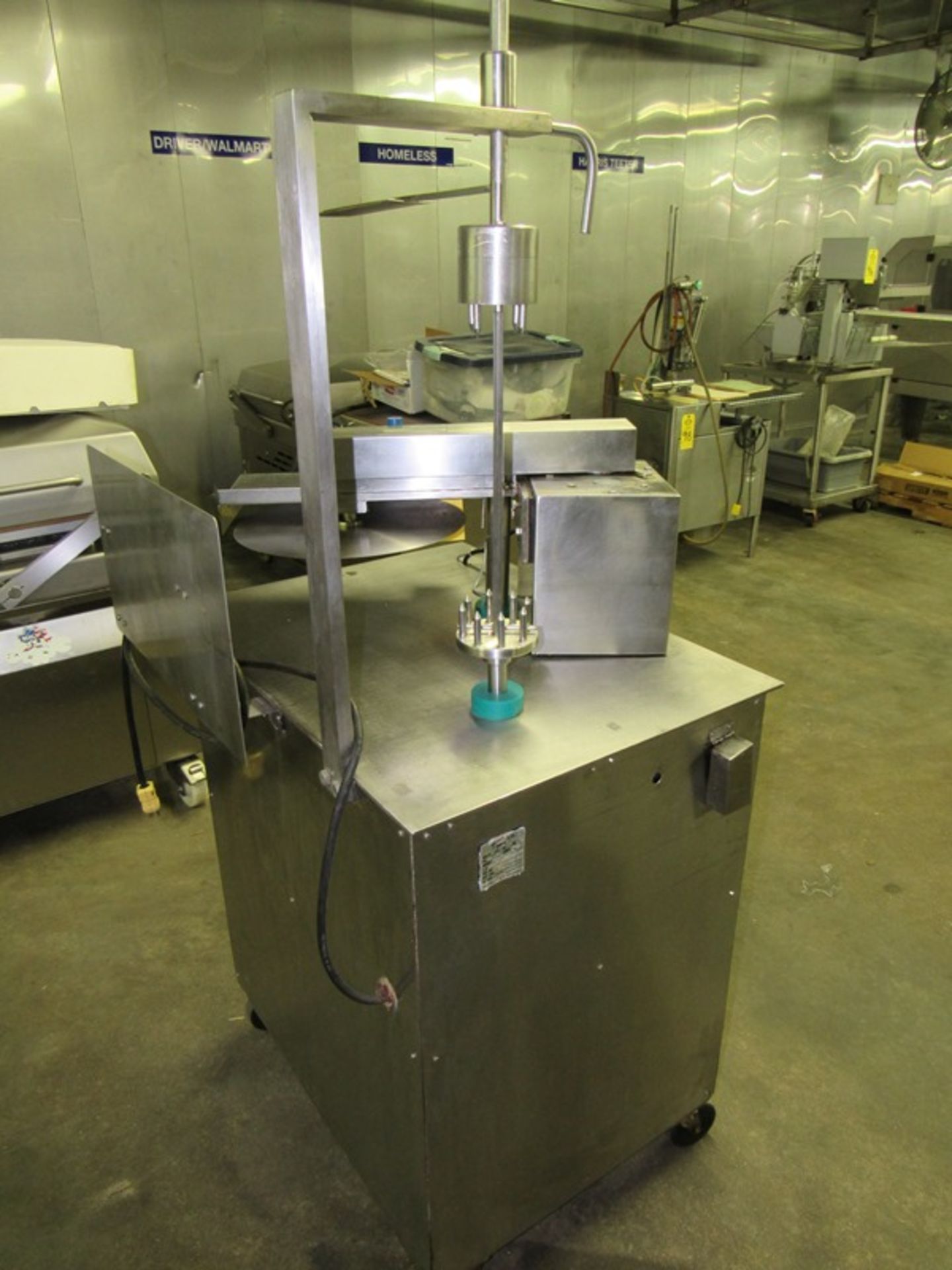 Mulco Mfg. Mdl. W-1D Portable Spiral Ham Slicer with sharpener (All Funds Must Be Received by Friday - Image 2 of 5