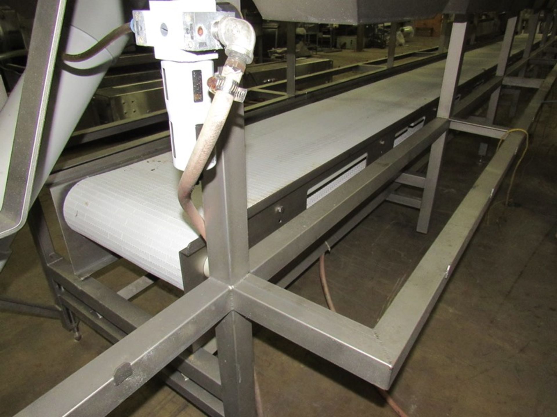 Baader Mdl. BA-1900 Sizing & Batching Conveyor System, (24) grading stations, (12 on each side) on - Image 7 of 19