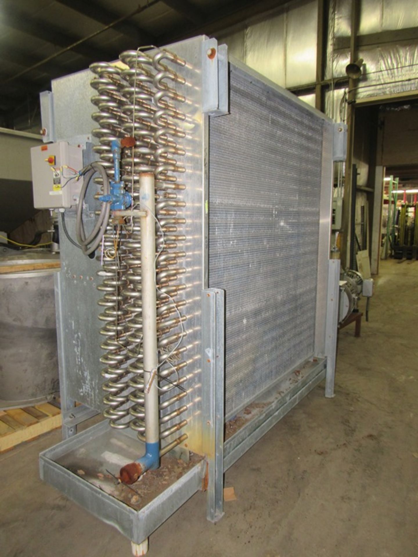 Evapco Mdl. SSTL1-02150-4 Evaporator, stainless steel single fan ammonia coil, 48" Dia. fan, 3 h.p., - Image 3 of 6