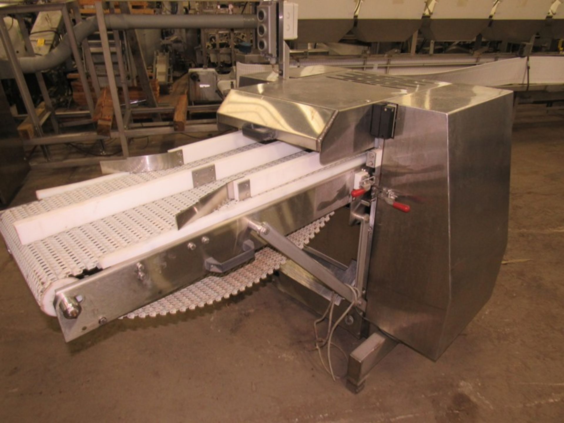 Baader Mdl. 620 Conveyorized Fish Skinner, 15" wide X 46" long infeed conveyor, 1.5 h.p., 480 volts, - Image 2 of 8