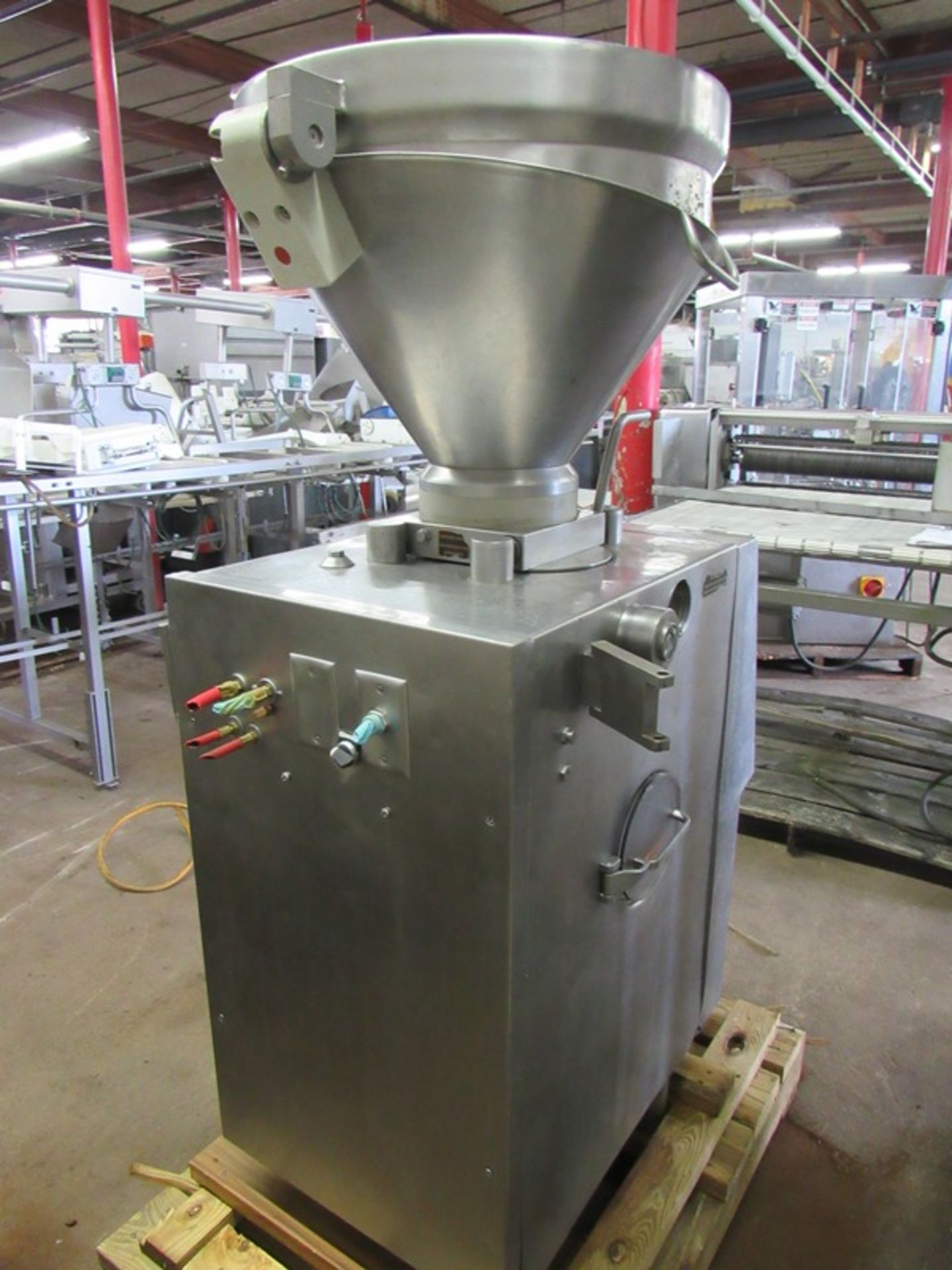 Handtmann Mdl. VF50 Vacuum Filling Portioning Stuffer, Ser. #17180, 220 volts, 3 phase, 16 amps, - Image 2 of 9