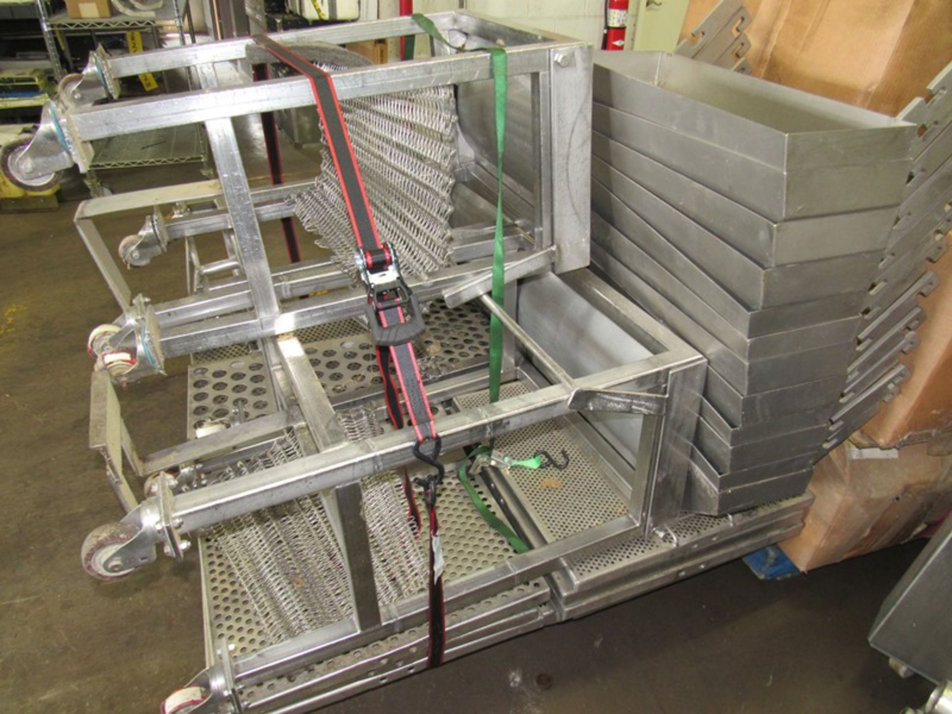 Baader Mdl. BA-1900 Sizing & Batching Conveyor System, (24) grading stations, (12 on each side) on - Image 17 of 19
