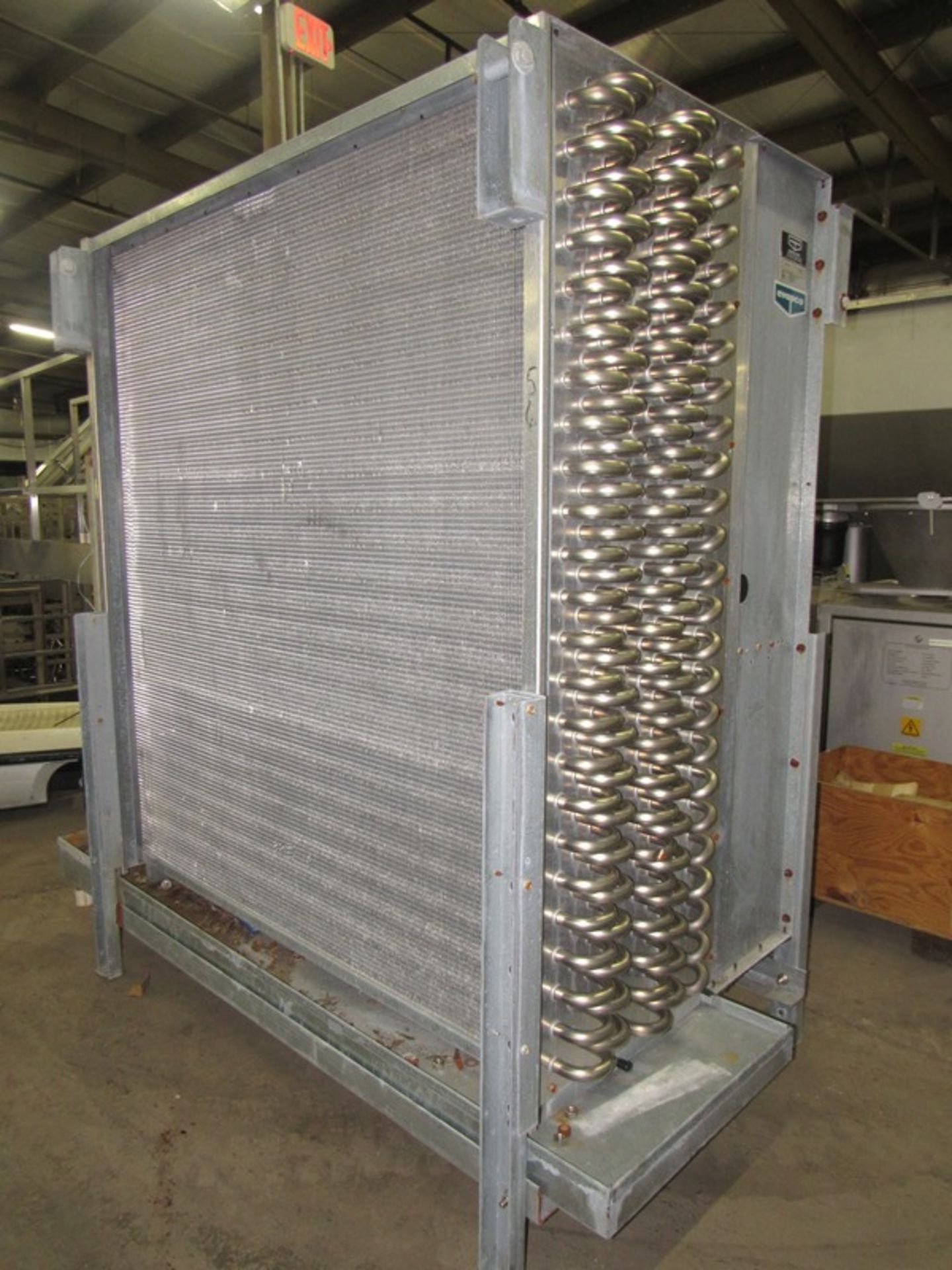 Evapco Mdl. SSTL1-02150-4 Evaporator, stainless steel single fan ammonia coil, 48" Dia. fan, 3 h.p., - Image 2 of 6