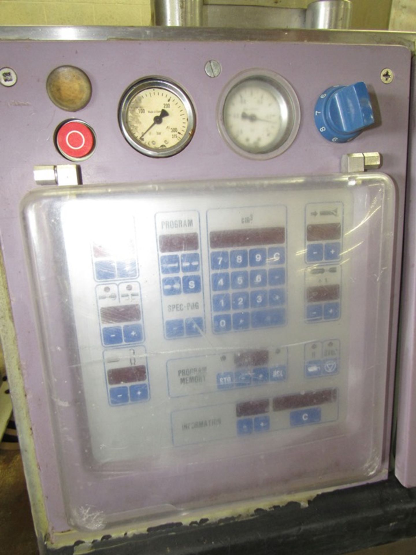 Handtmann Mdl. VF50 Vacuum Filling Portioning Stuffer, Ser. #17180, 220 volts, 3 phase, 16 amps, - Image 5 of 9