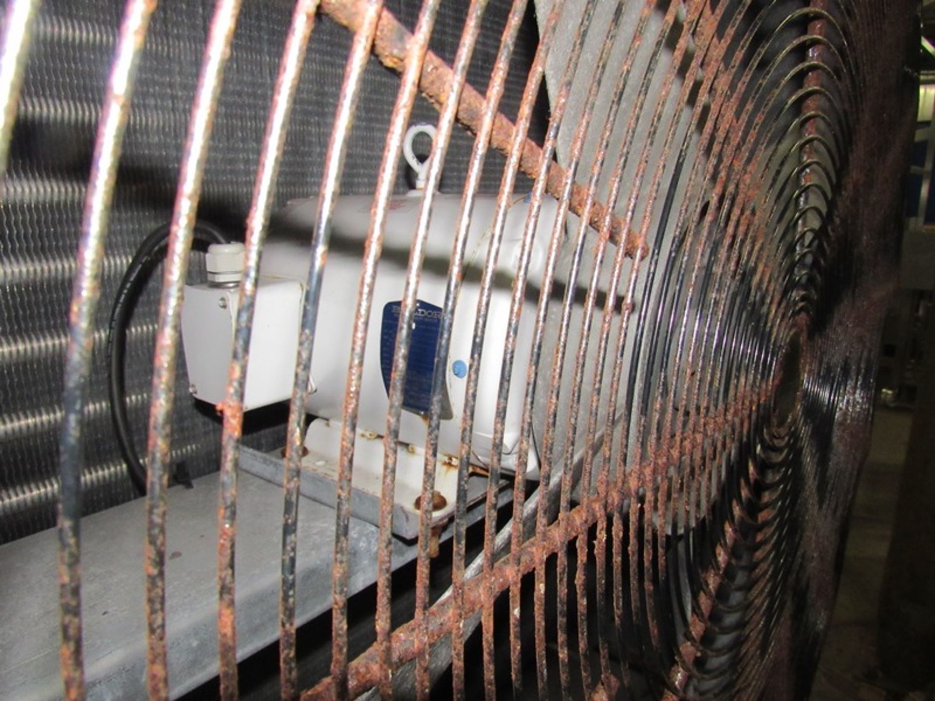 Evapco Mdl. SSTL1-02150-4 Evaporator, stainless steel single fan ammonia coil, 48" Dia. fan, 3 h.p., - Image 4 of 6