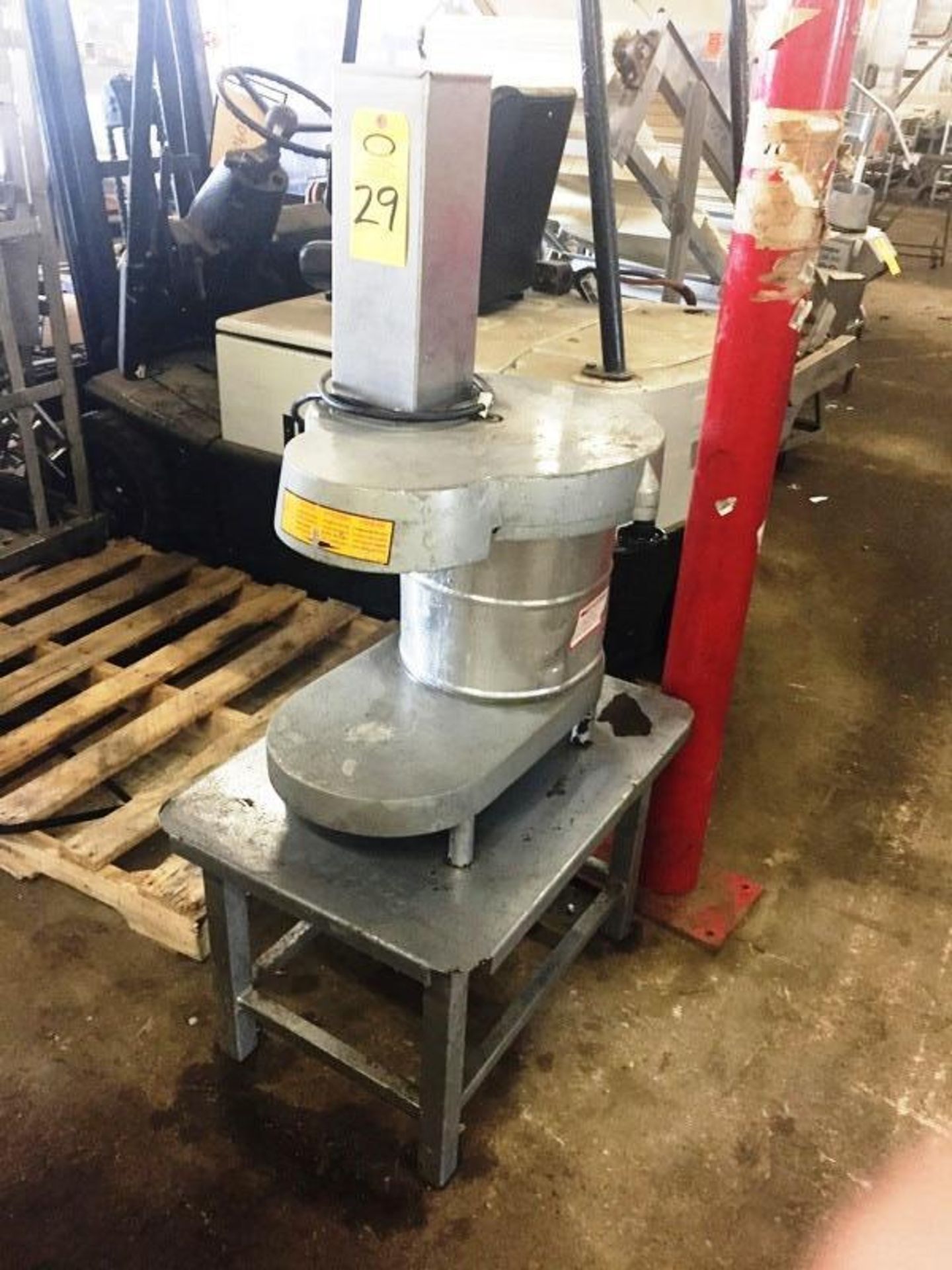 Cheese Shredder, 110 volts *** ***All Monies must be received by Friday, November 1st & All Equipmen