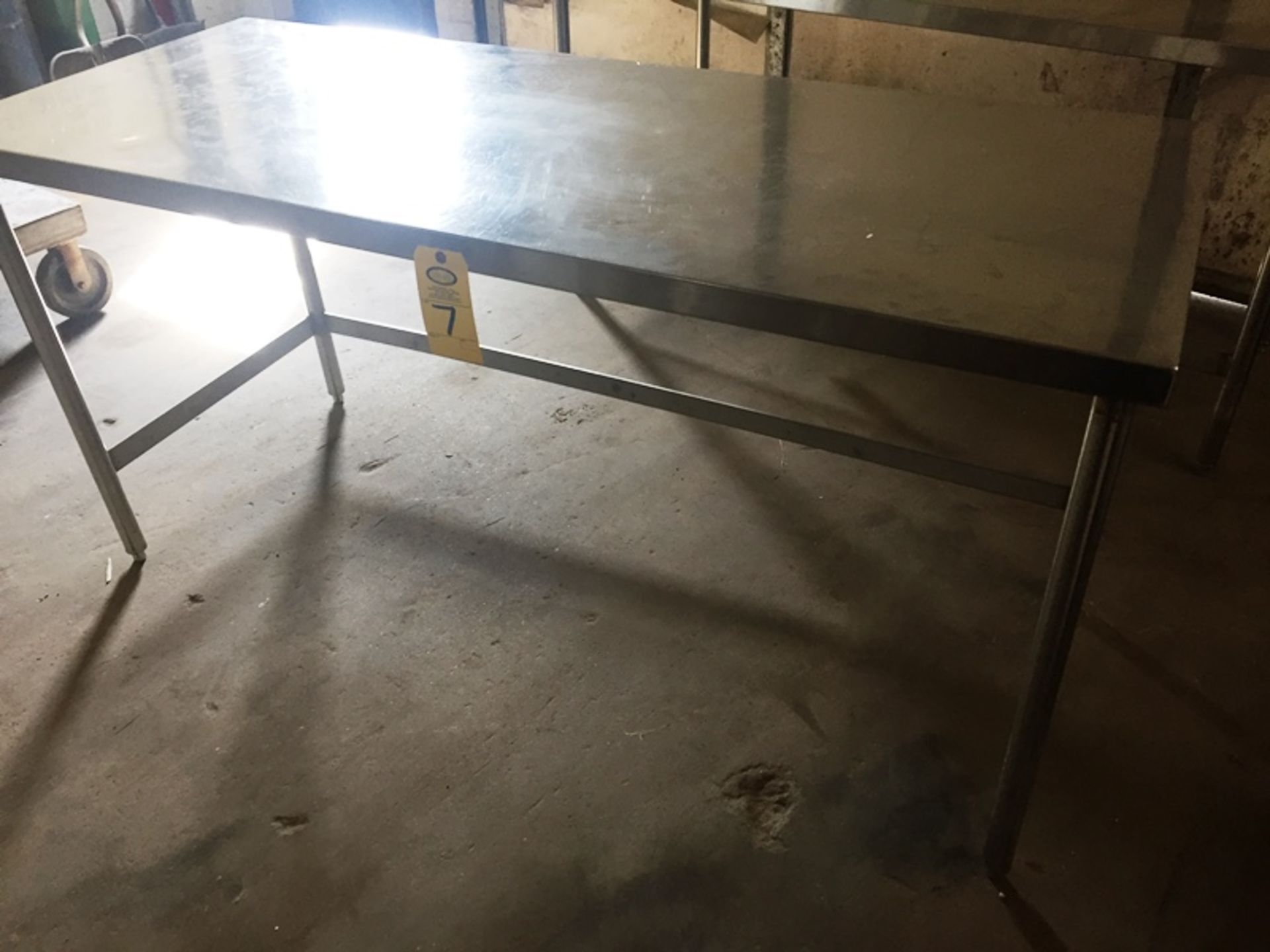 Stainless Steel Table, 6' L X 30" W X 35" T ***All Monies must be received by Friday, November 1st & - Image 2 of 2