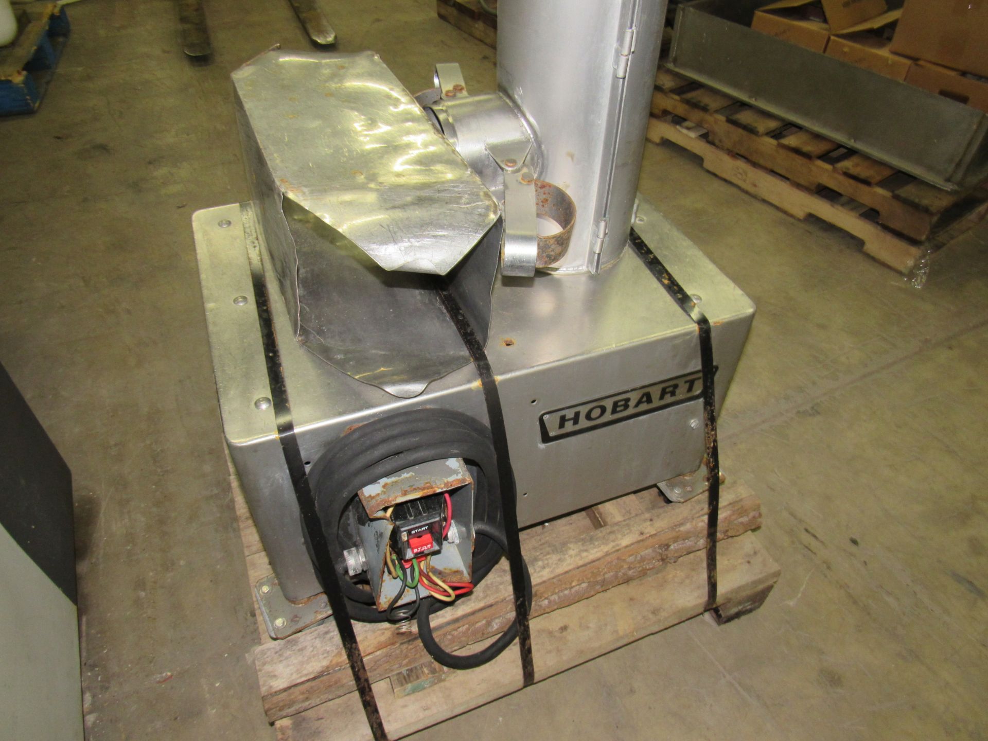 Hobart Mdl. 90-56A Vertical Screw Conveyor, Ser. #27-3027-148 - - ***All Monies must be - Image 3 of 3