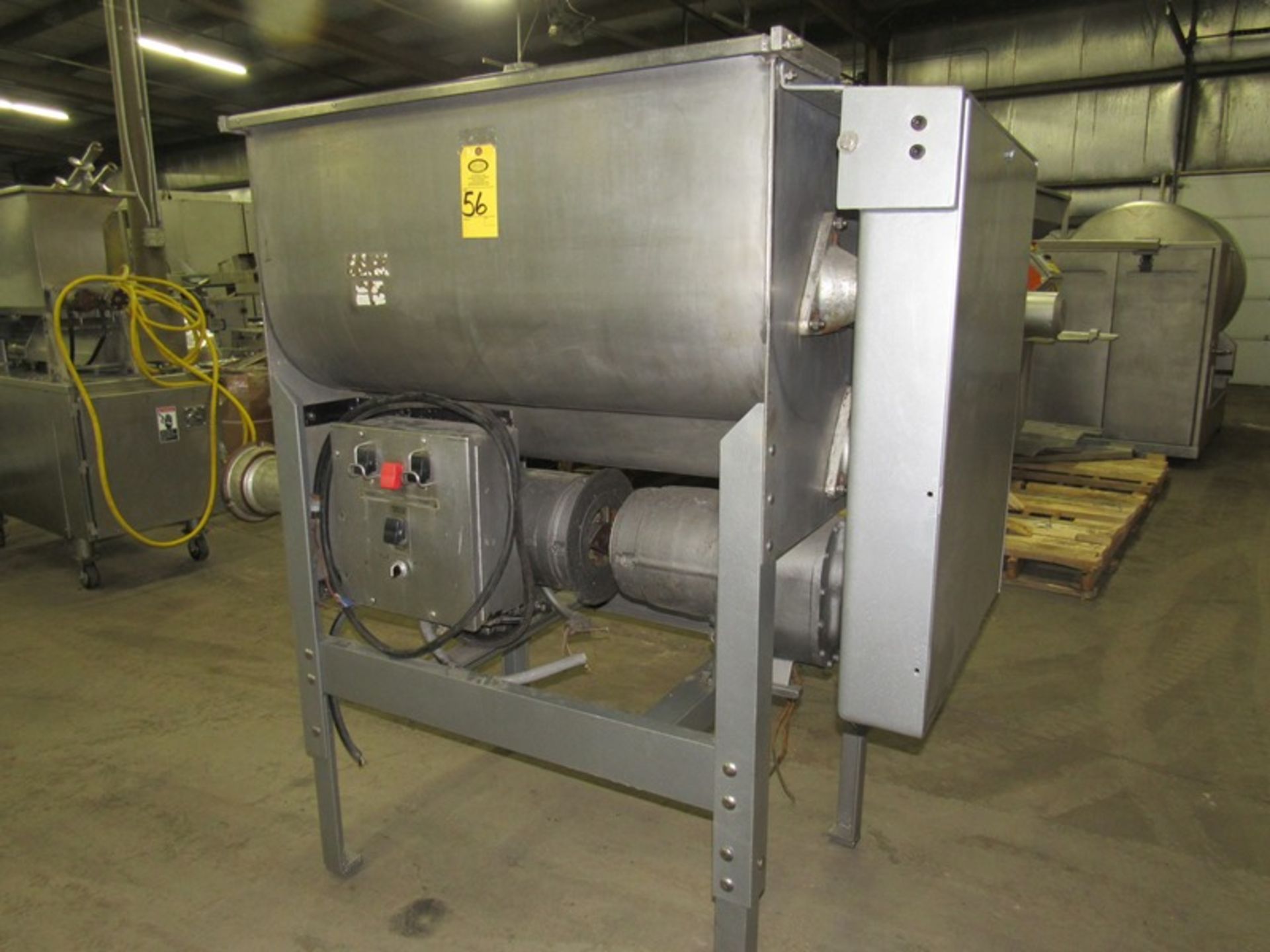 Hobart Mdl. 4356 Mixer Grinder, 500 Lb. capacity, powder coated frame, 15 h.p. & 5 h.p. motors - Image 2 of 8