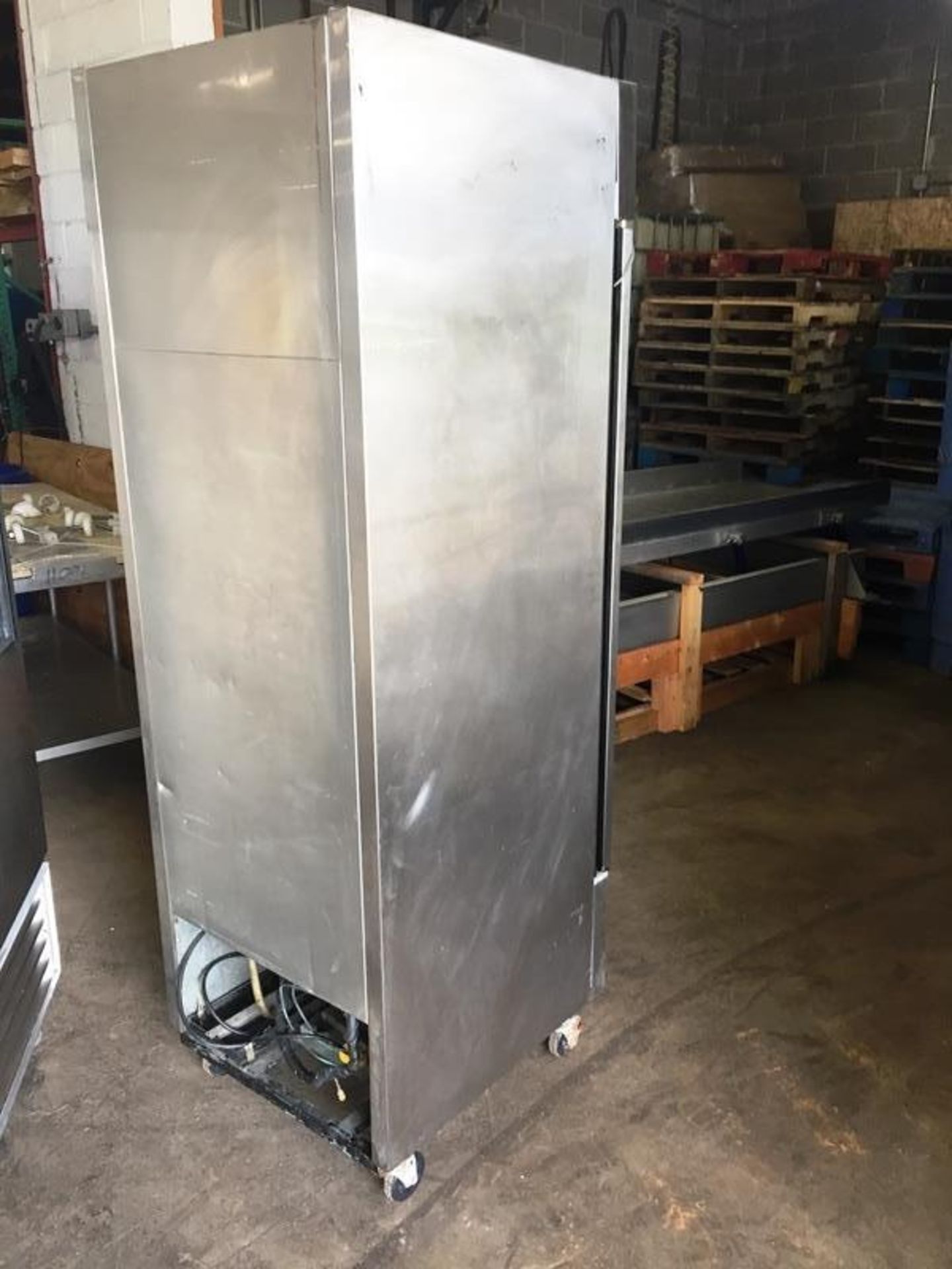 True Mdl. TS-23F Stainless Steel Single Door Freezer, Ser. #11843815, refrigerant 404A, 110 volts - Image 3 of 4