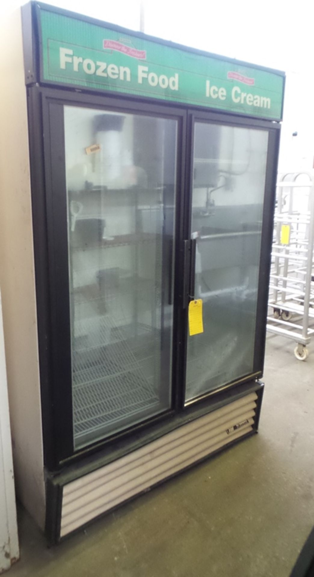 True 2 Door Freezer, Model GDM-42F, SN 1-3792373, will go down to -15º F(All Funds Must Be