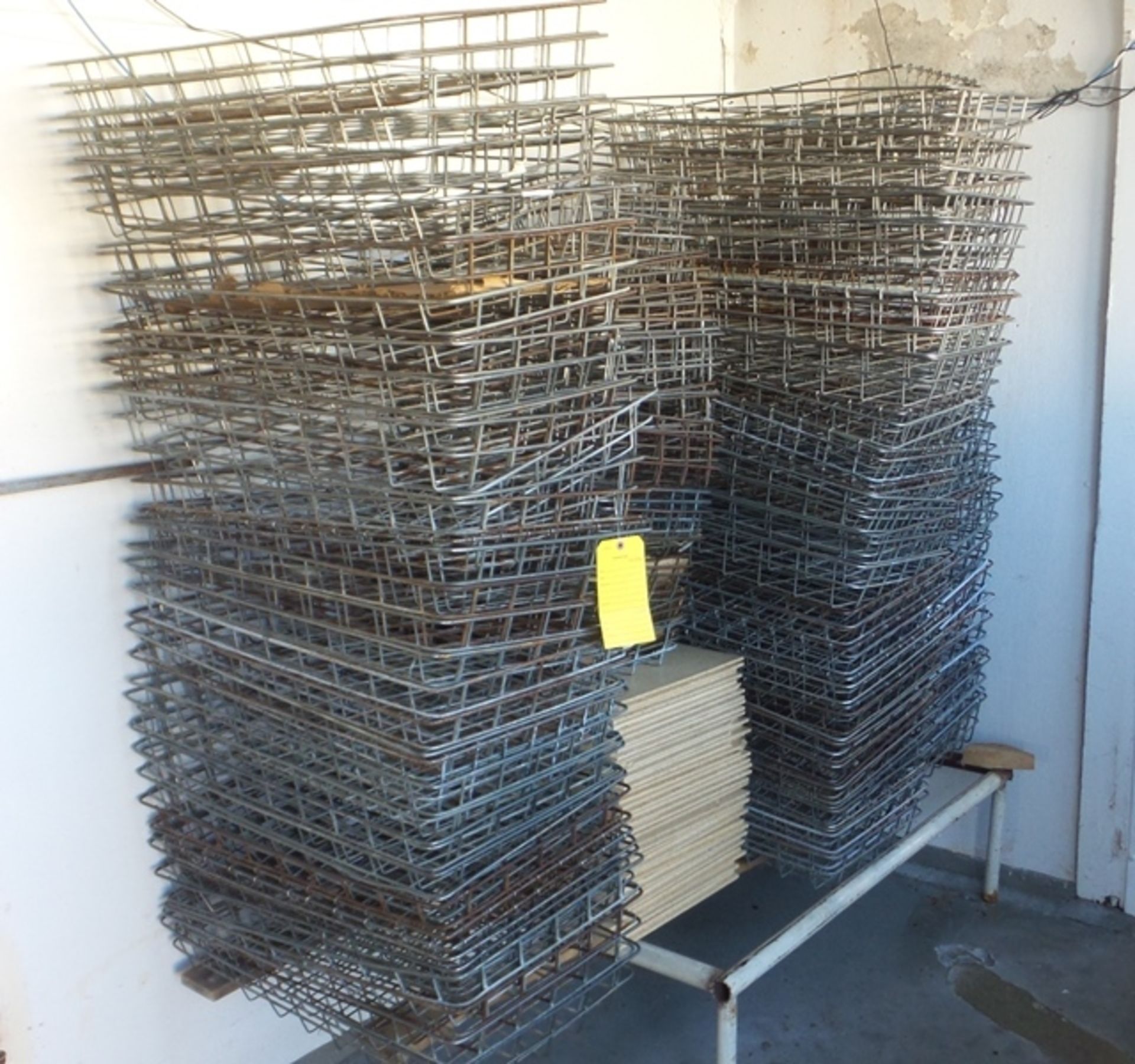 Metal Locker Wire Racks, 17" X 28.5"(All Funds Must Be Received by Friday, December 6th, 2019.