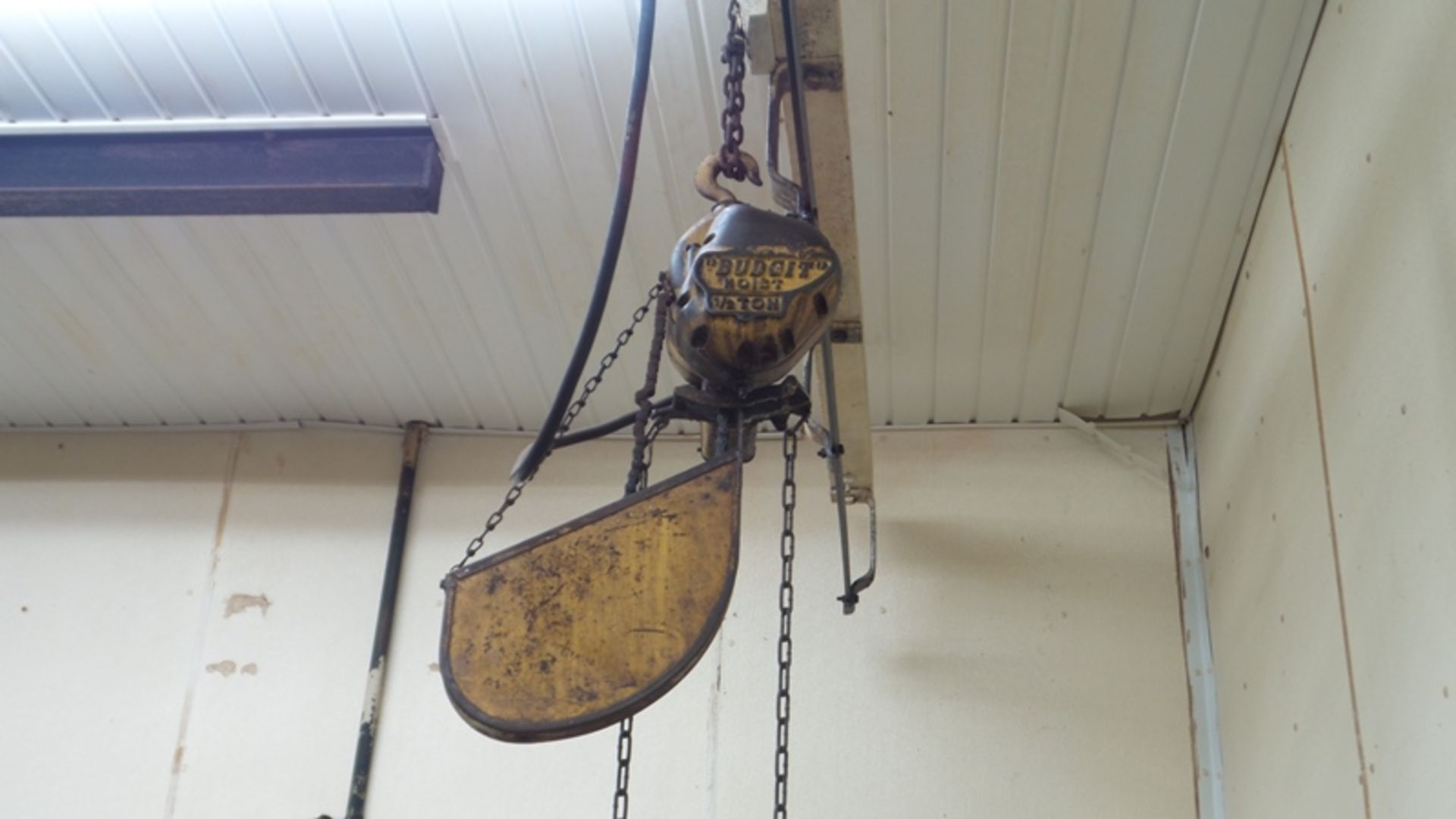 1/2 Ton Hoist, Budget(All Funds Must Be Received by Friday, December 6th, 2019.Removal Starts