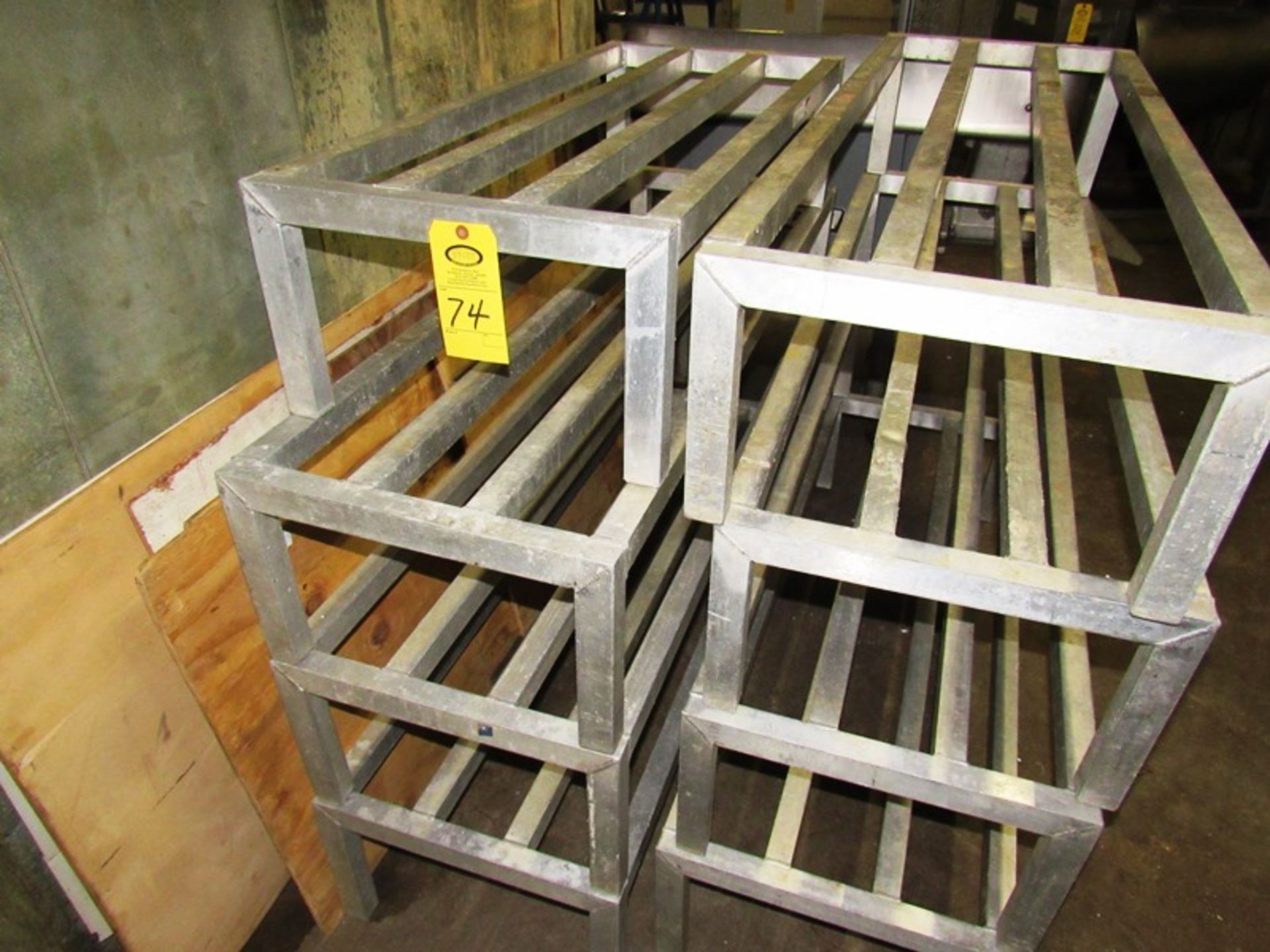 Dunnage Racks, aluminum, (1) 48" (3) 60"(All Funds Must Be Received by Friday, December 6th, 2019. - Image 2 of 2