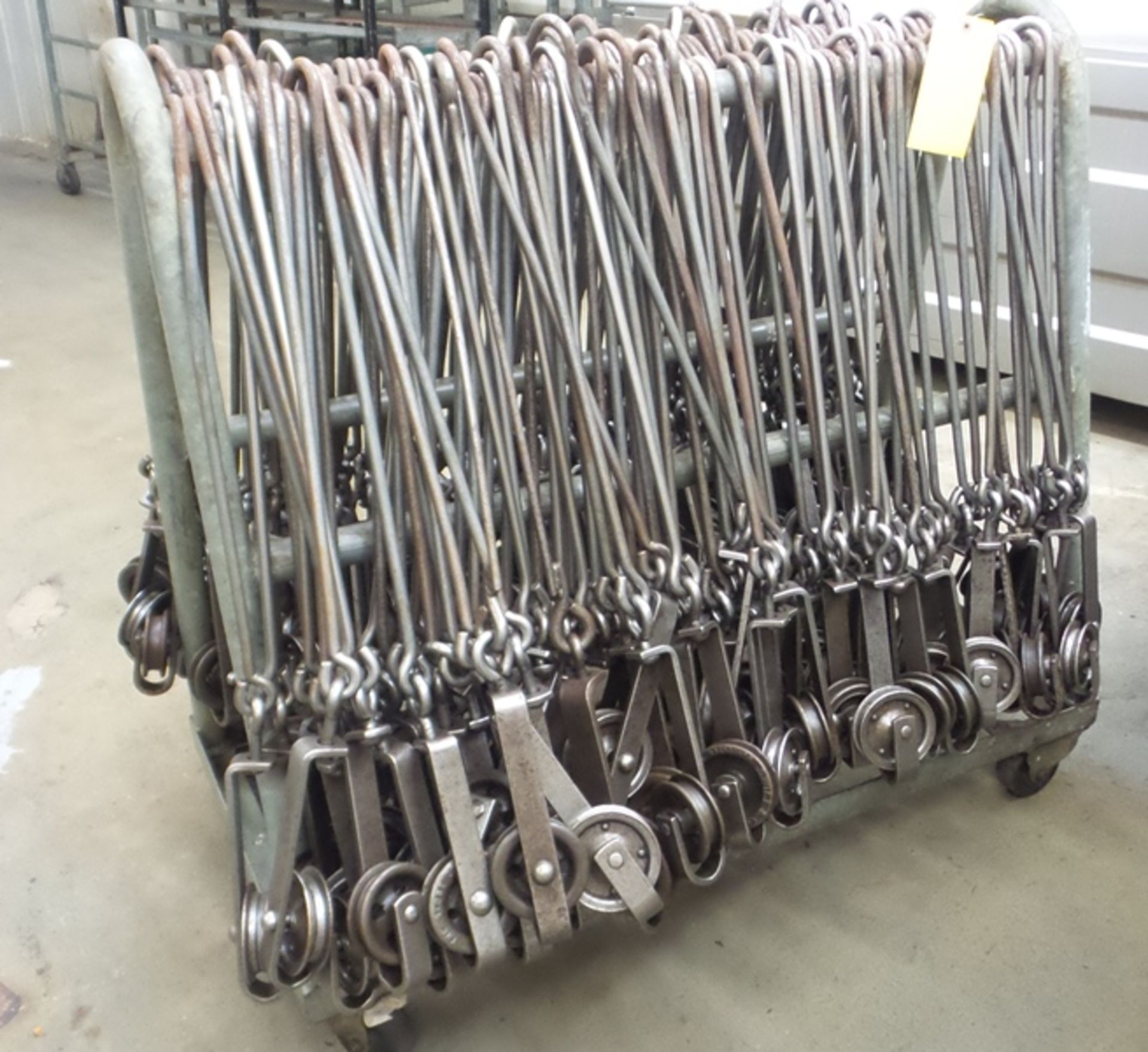 Long Beef Hooks with Trolley, 36" long hook(All Funds Must Be Received by Friday, December 6th,