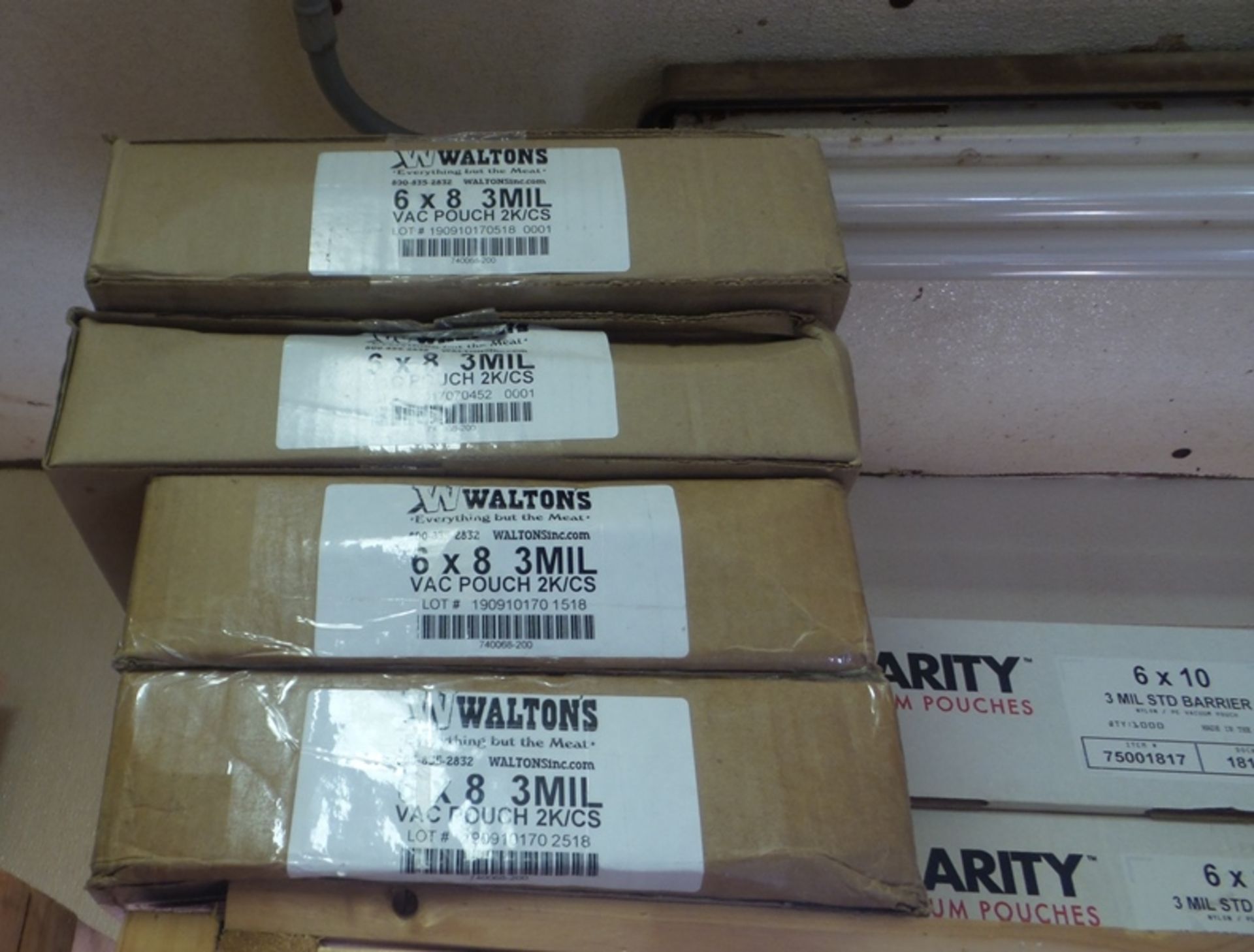 Walton Vac Pouch Bags, 6 x 8, 3 mil, 2000/cs(All Funds Must Be Received by Friday, December 6th,