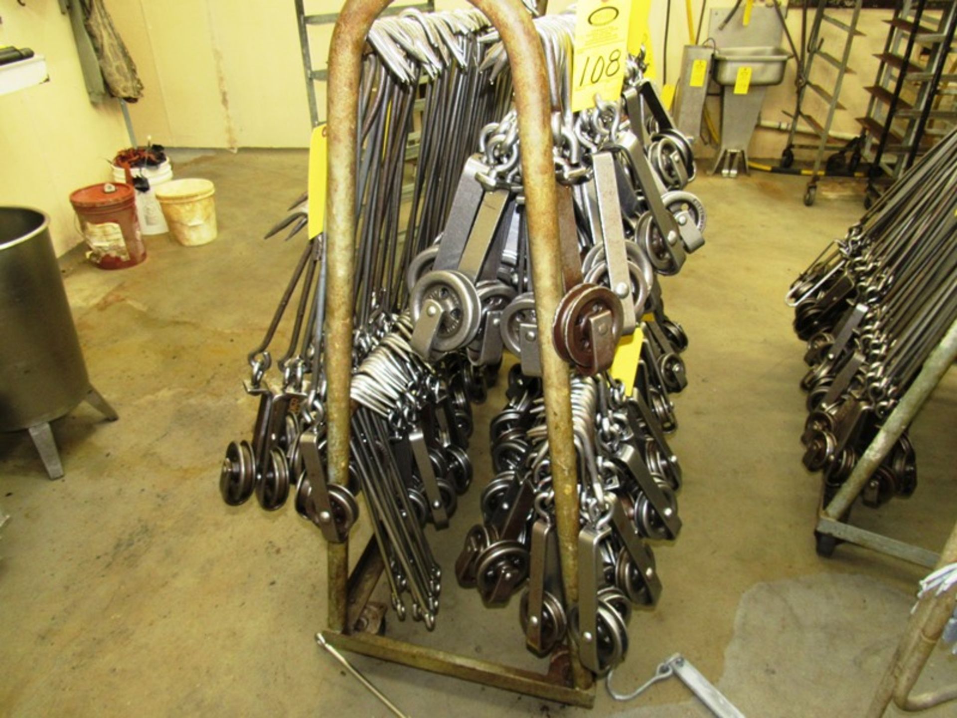 Short Beef Hooks with Trolley, 5" long hooks(All Funds Must Be Received by Friday, December 6th, - Image 3 of 3