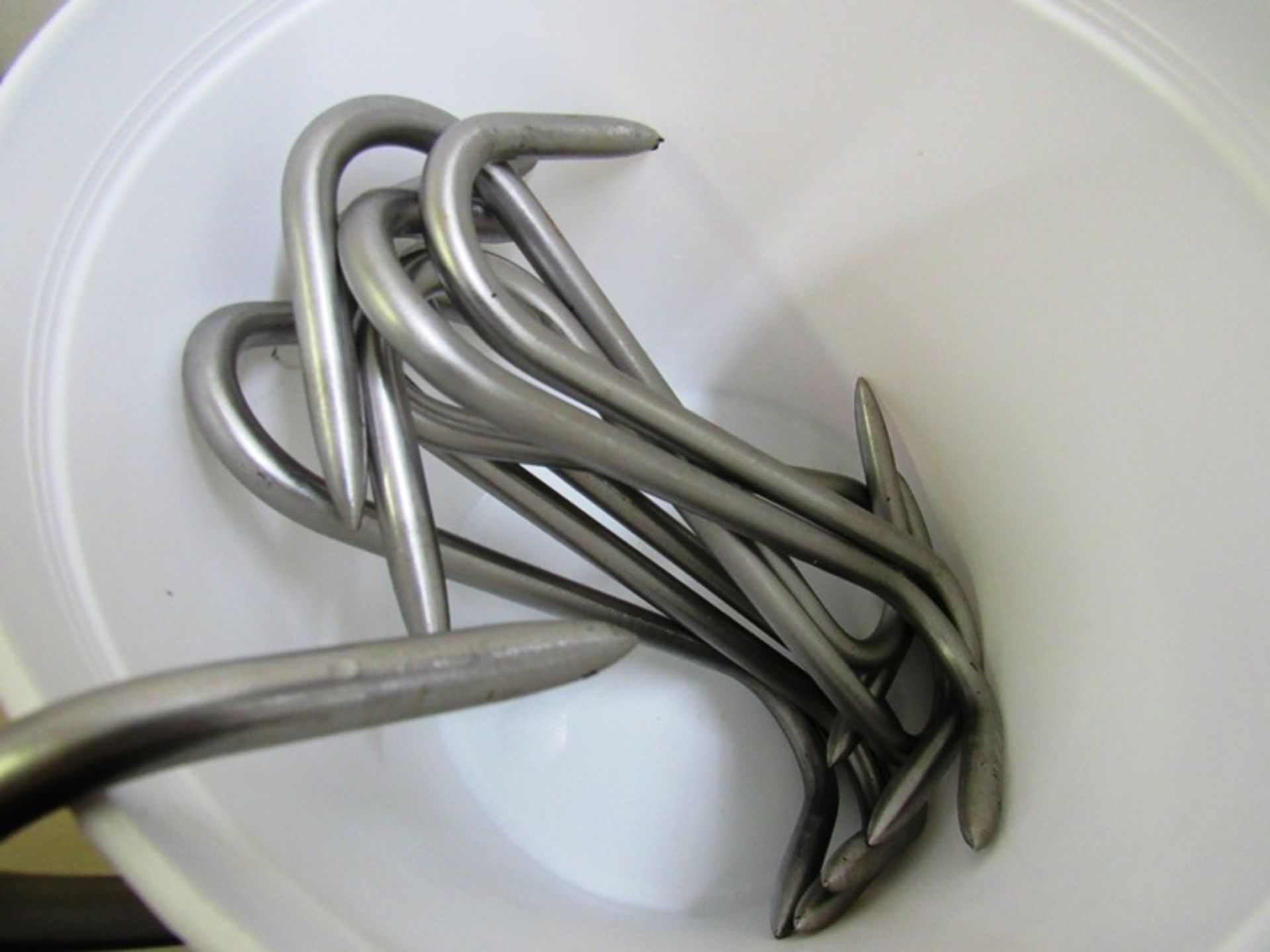 Lot of (10) Stainless Steel 8" S-Hooks(All Funds Must Be Received by Friday, December 6th, 2019. - Image 2 of 2