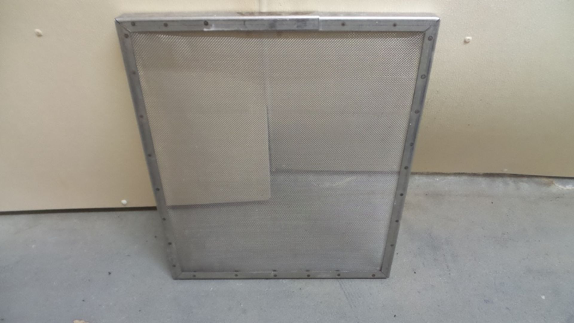 Aluminum Freezer Carts, 27"x 27" x 69" w/24.5" X 29" stainless steel mesh screens(All Funds Must - Image 5 of 6