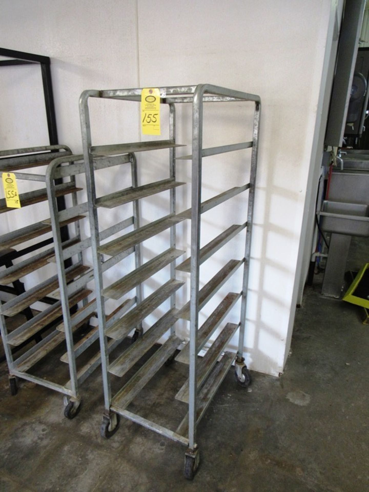 Freezer Racks, galvanized aluminum, 7-shelf 5' tall(All Funds Must Be Received by Friday, December - Image 6 of 6
