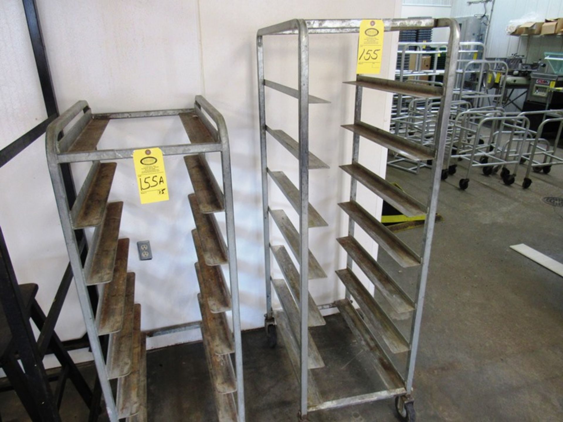 Freezer Racks, galvanized aluminum, 7-shelf 5' tall(All Funds Must Be Received by Friday, December - Image 5 of 6