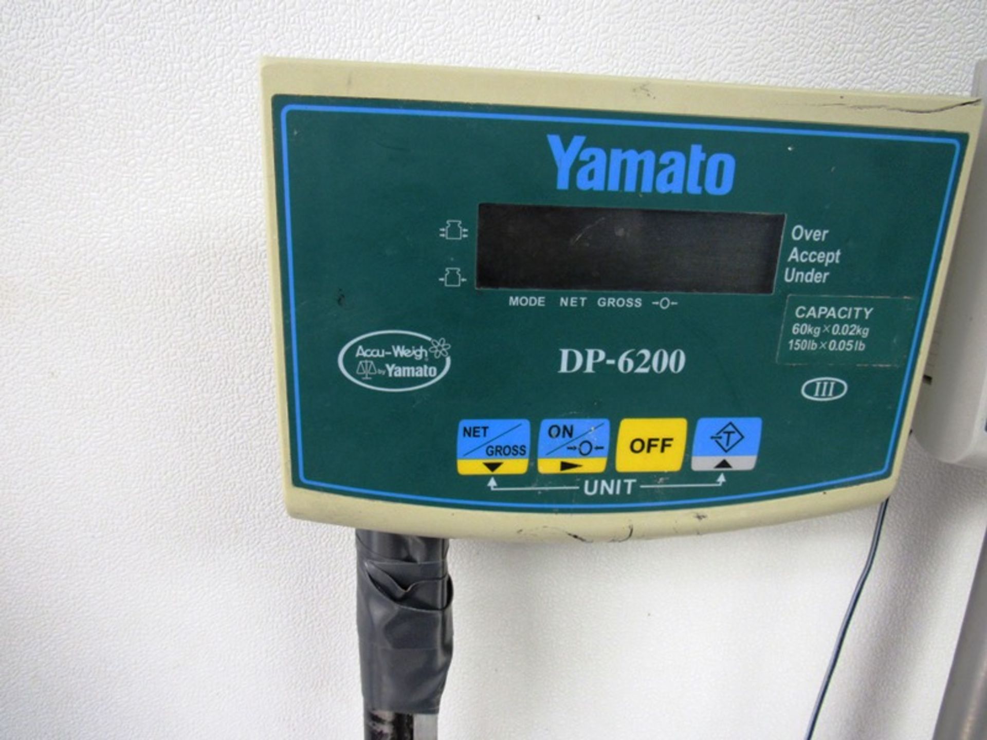 Yamato DP-6200 Scale, 14" x 20" platform,150 lbs x 0.05(All Funds Must Be Received by Friday, - Image 4 of 4
