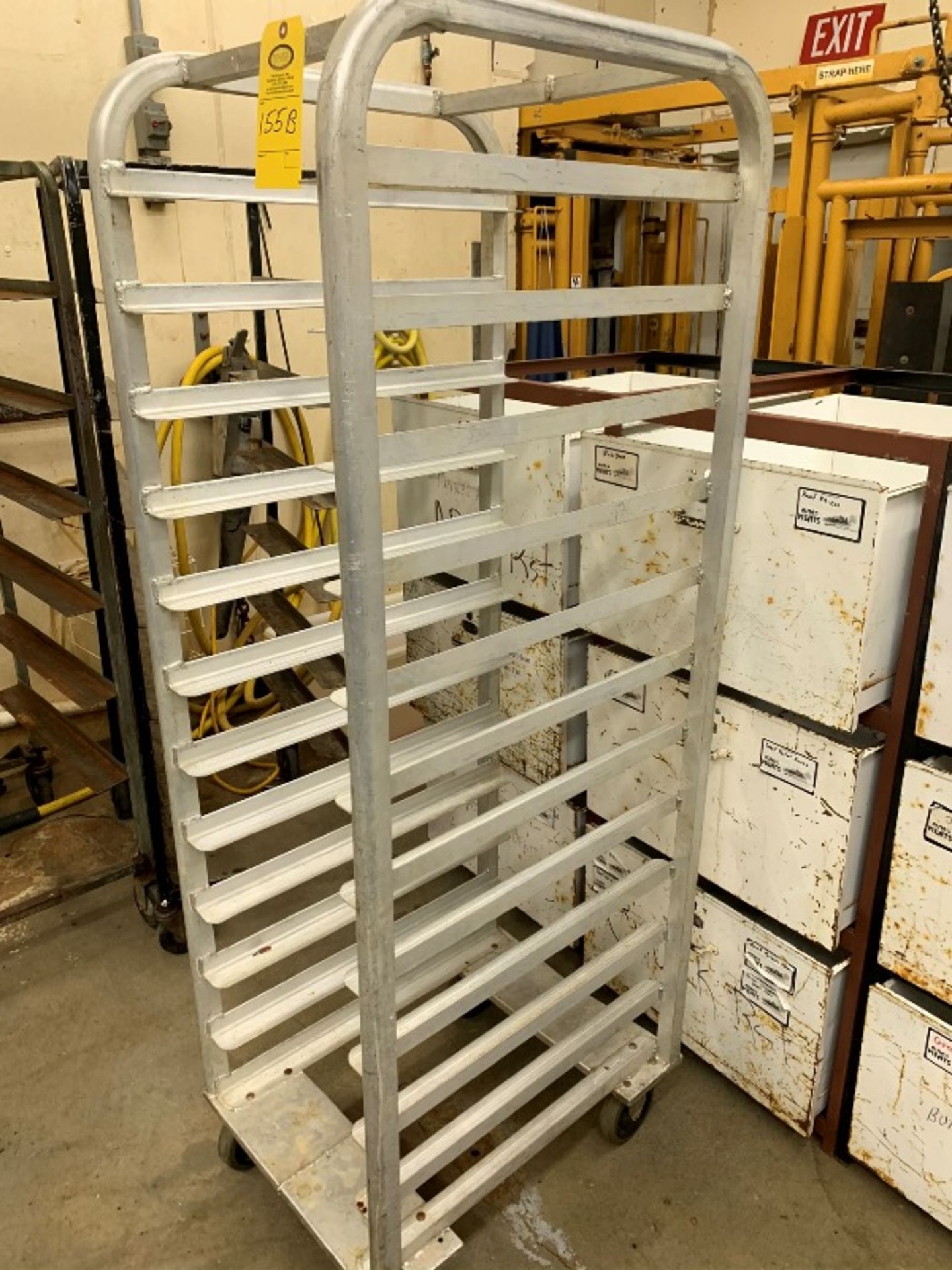 Aluminum Freezer Carts 6' Tall will hold 12 freezer baskets(All Funds Must Be Received by Friday, - Image 3 of 3