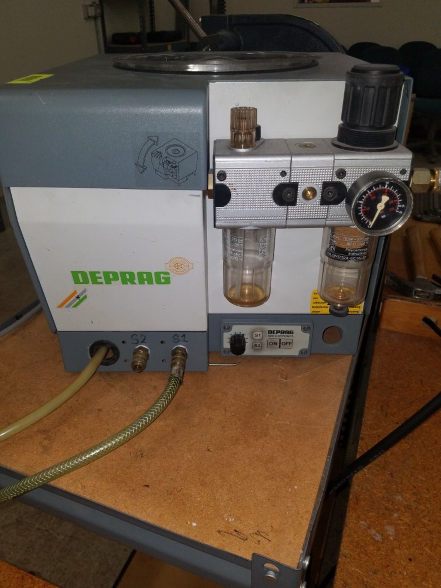 DESCRIPTION: DEPRAG AUTOMATIC SCREW FEEDING UNIT FOR 6/32 CAP SCREWS BRAND / MODEL: DEPRAG ADDITIONA