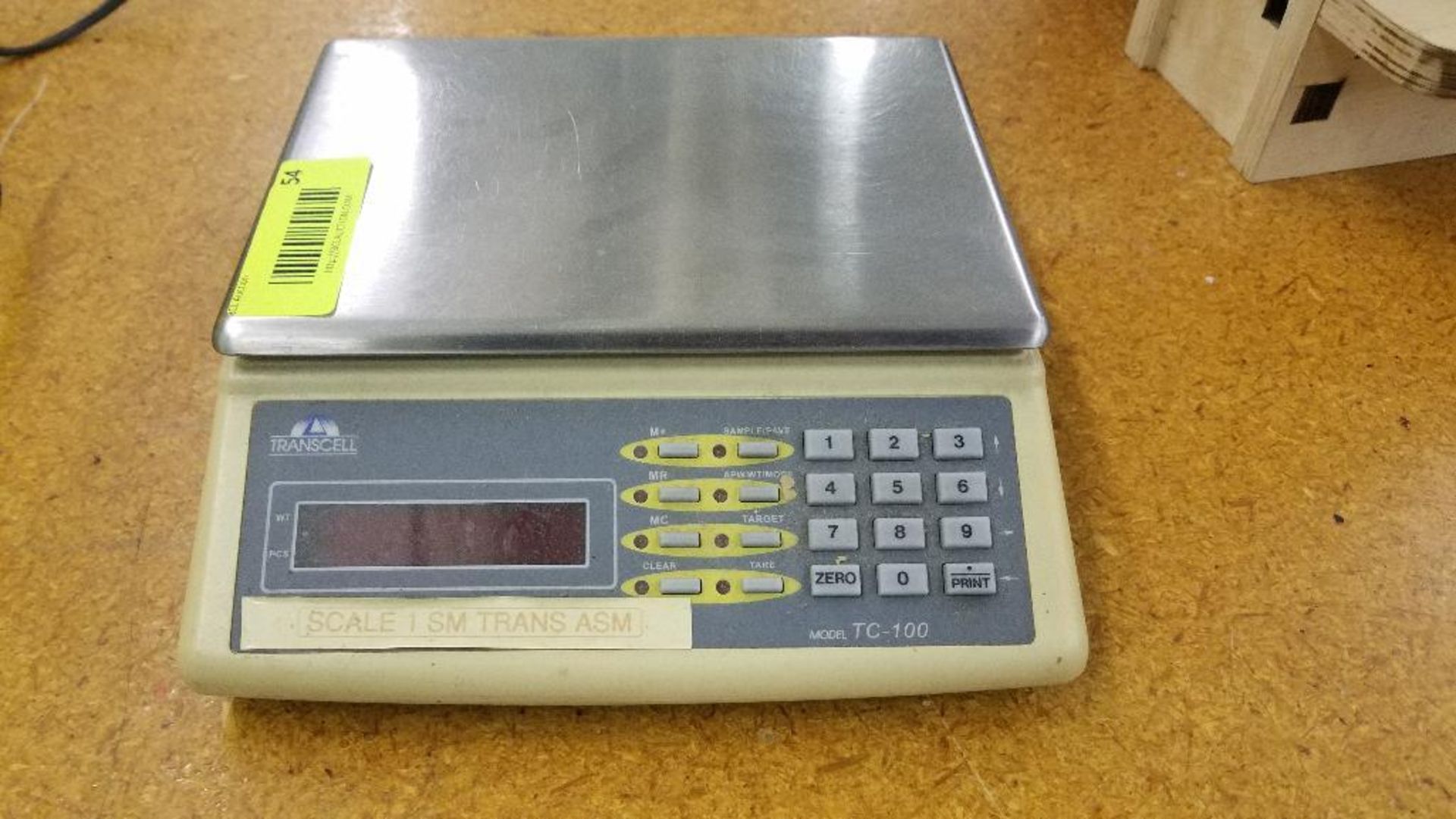 DESCRIPTION: TRANSCELL TC100-20 20 LB. DIGITAL SCALE BRAND / MODEL: TRANSCELL TC100-20 ADDITIONAL IN