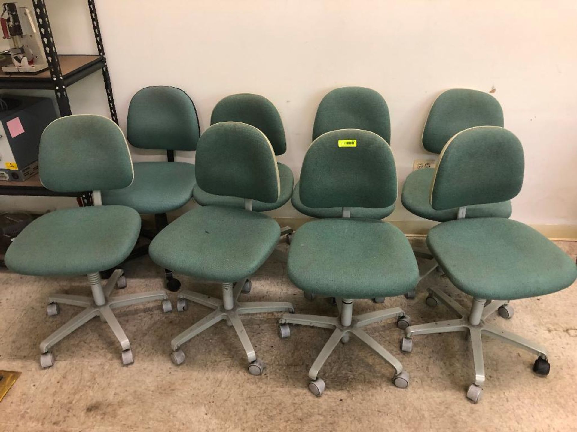 DESCRIPTION: (8) ROLLING OFFICE CHAIRS LOCATION: ASSEMBLY ROOM THIS LOT IS: SOLD BY THE PIECE QTY: 8